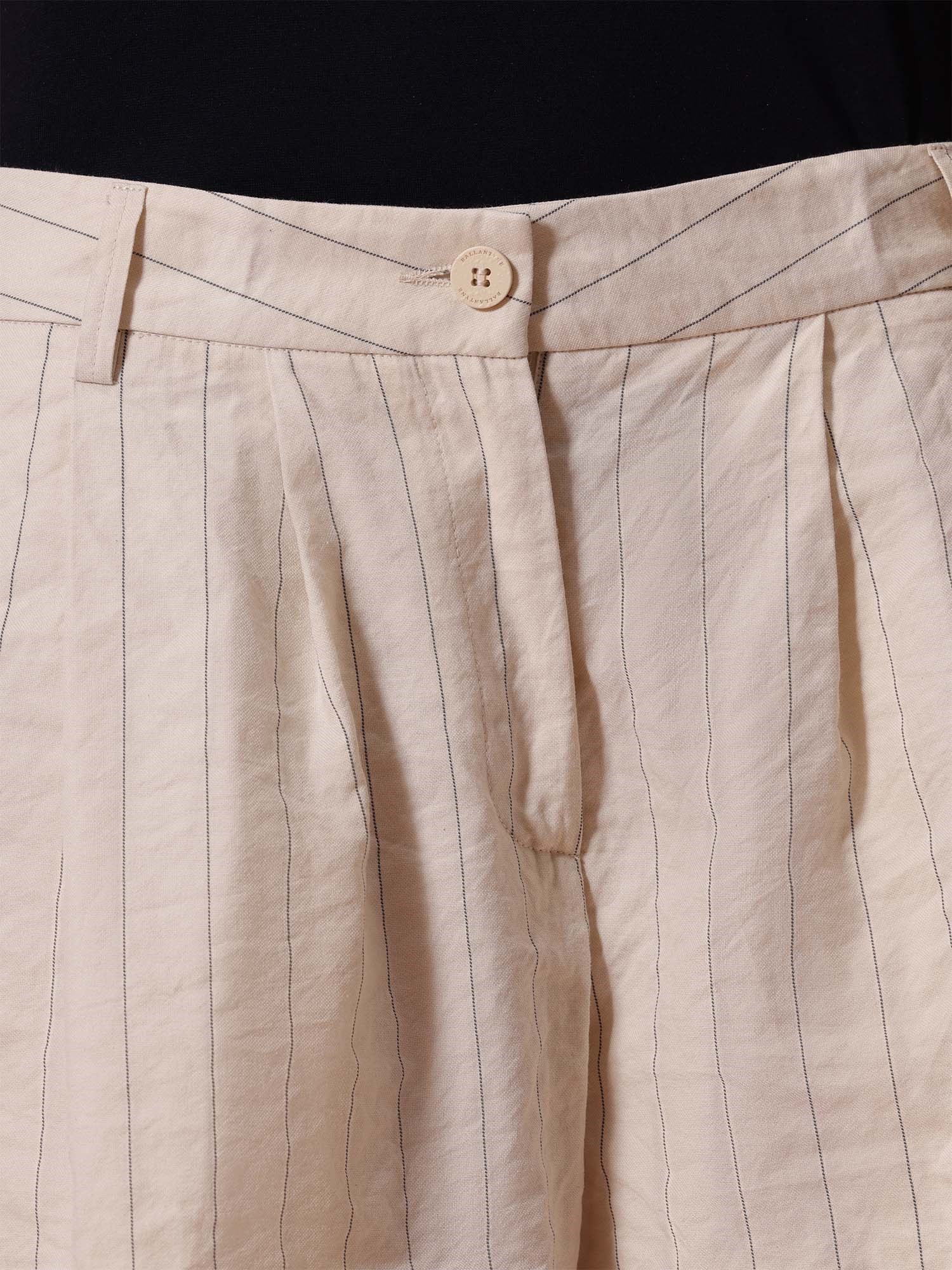 Ballantyne PINSTRIPED COTTON BERMUDA SHORTS - COD. BLT182 RCT06 78011