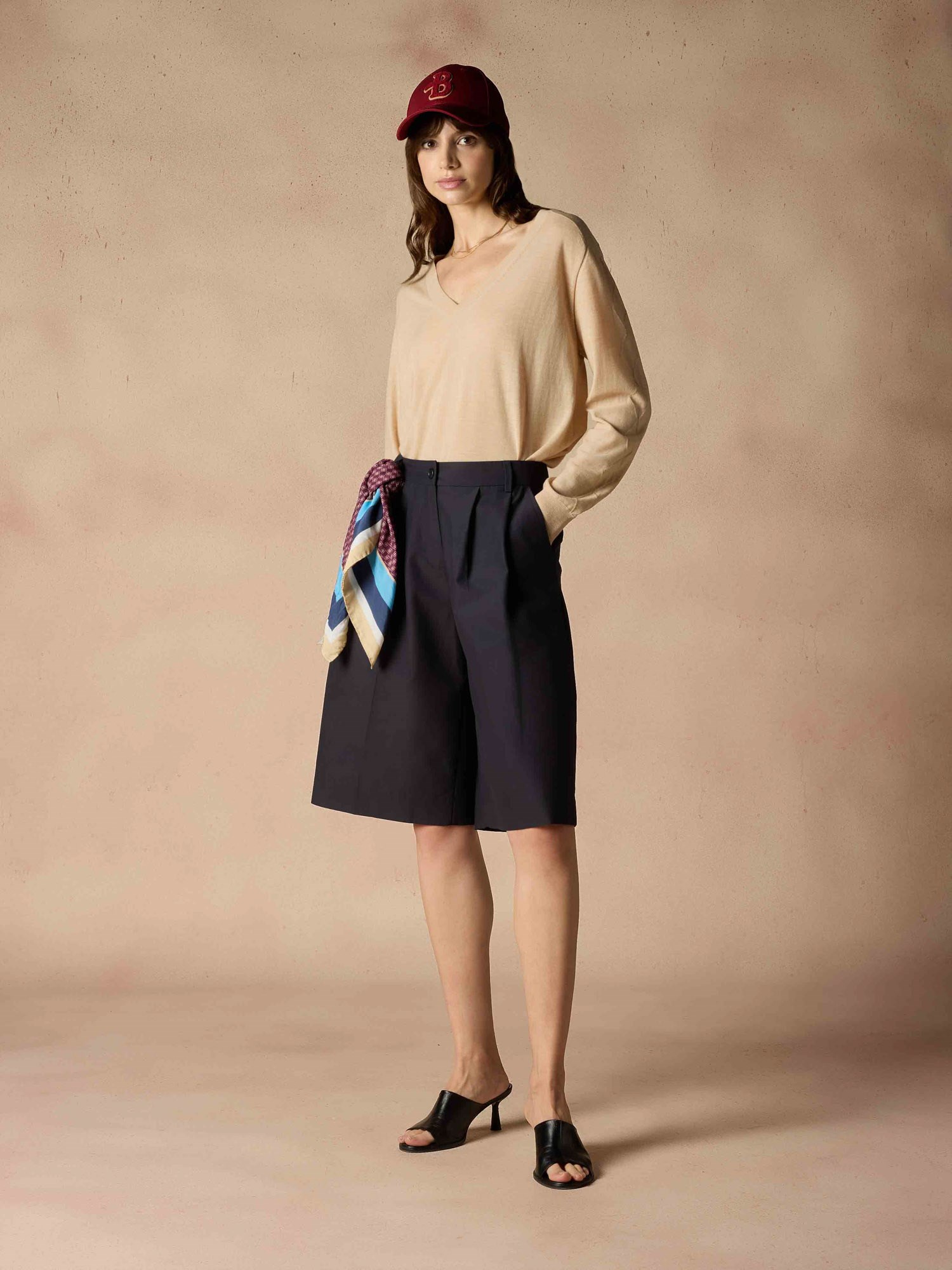Ballantyne COTTON SILK BERMUDA SHORTS - COD. BLT182 UCS00 13777
