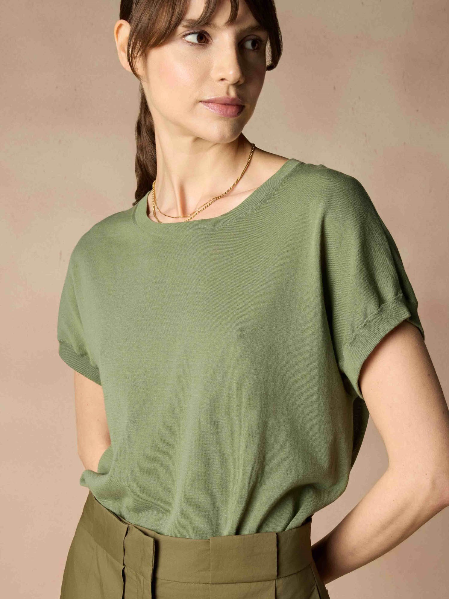 Ballantyne T-SHIRT IN COTONE ULTRALIGHT - COD. B1W257 16C00 12688