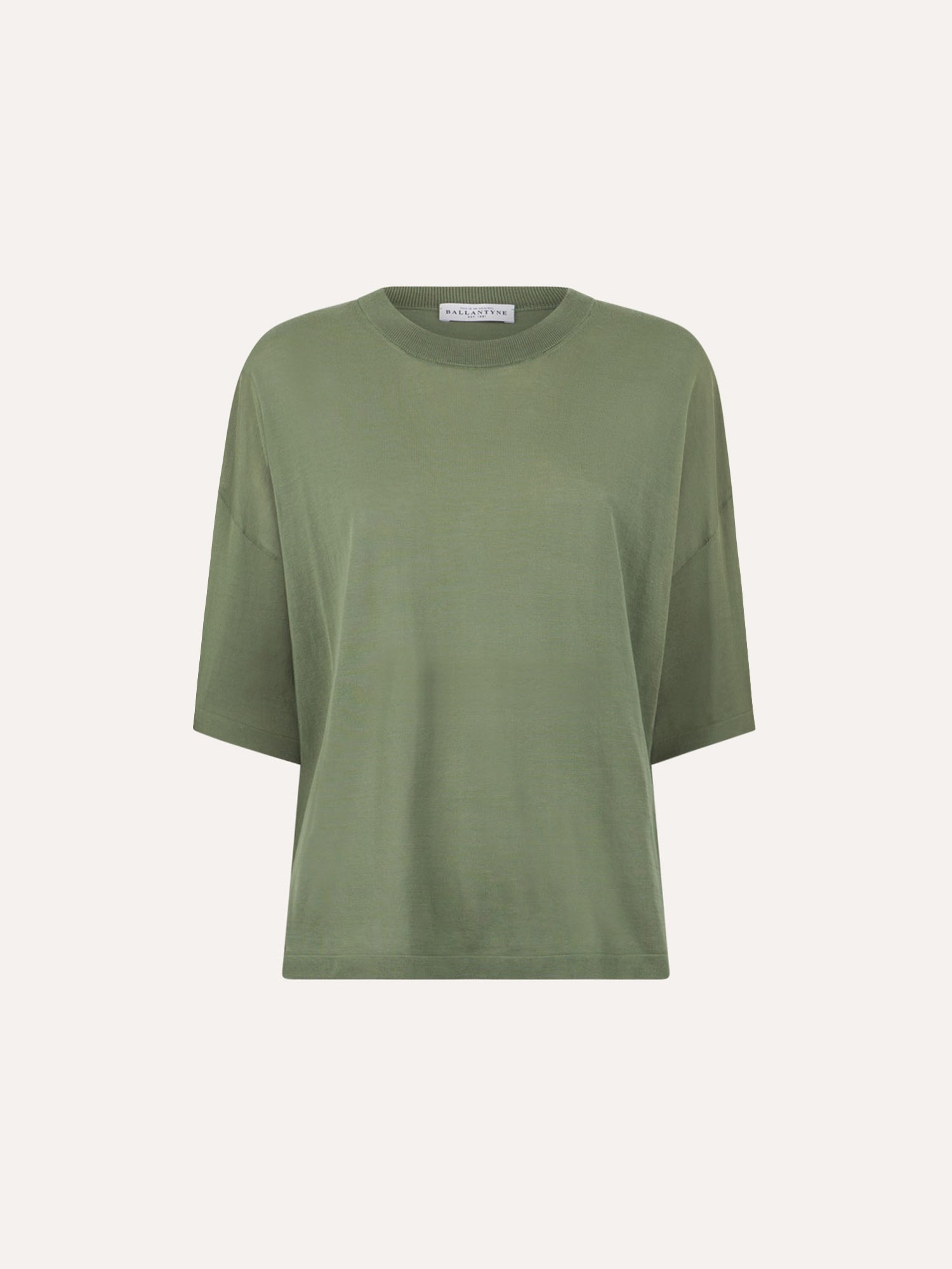 Ballantyne T-SHIRT OVER  IN COTONE ULTRALIGHT - COD. B1W258 16C00 12688