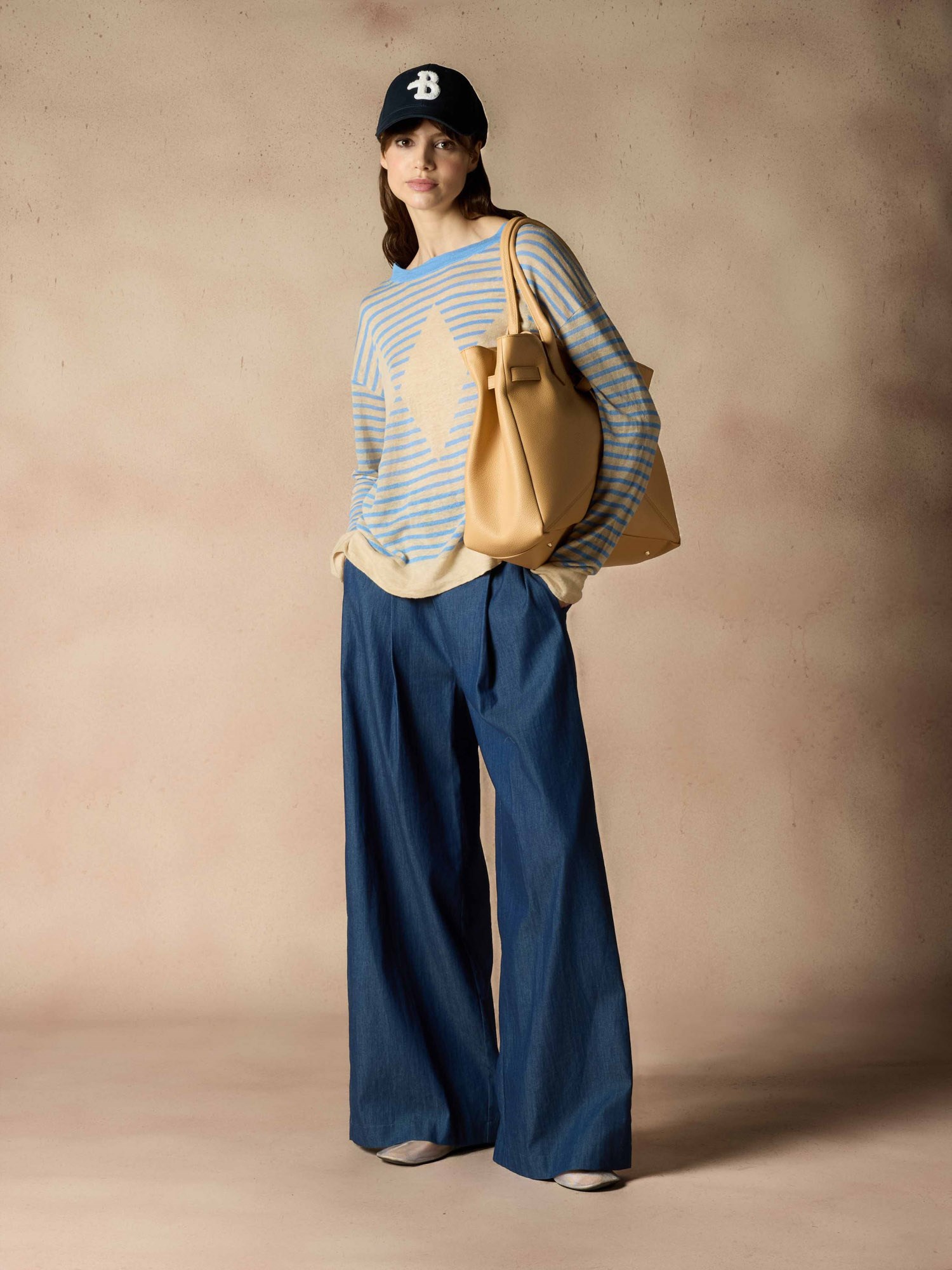 Ballantyne 100% LINEN BATEAU NECK PULLOVER - COD. B1P787 14L12 93193