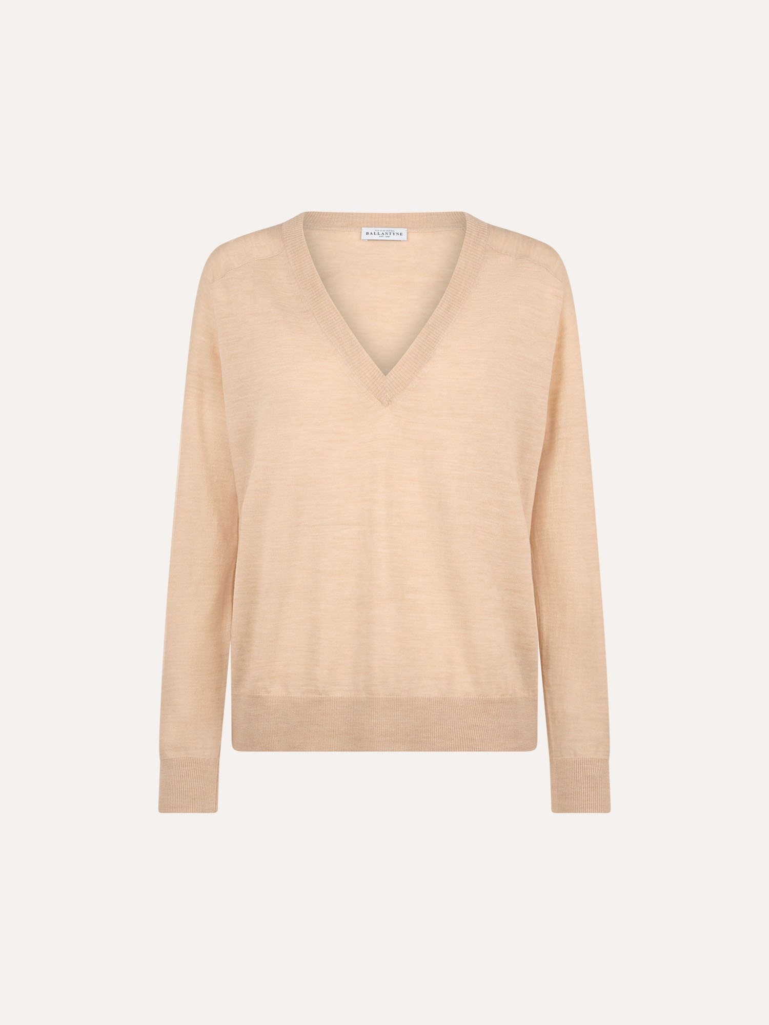 Ballantyne MAGLIA SCOLLO A V IN LANA BASOLAN - COD. B1P736 16W33 14769