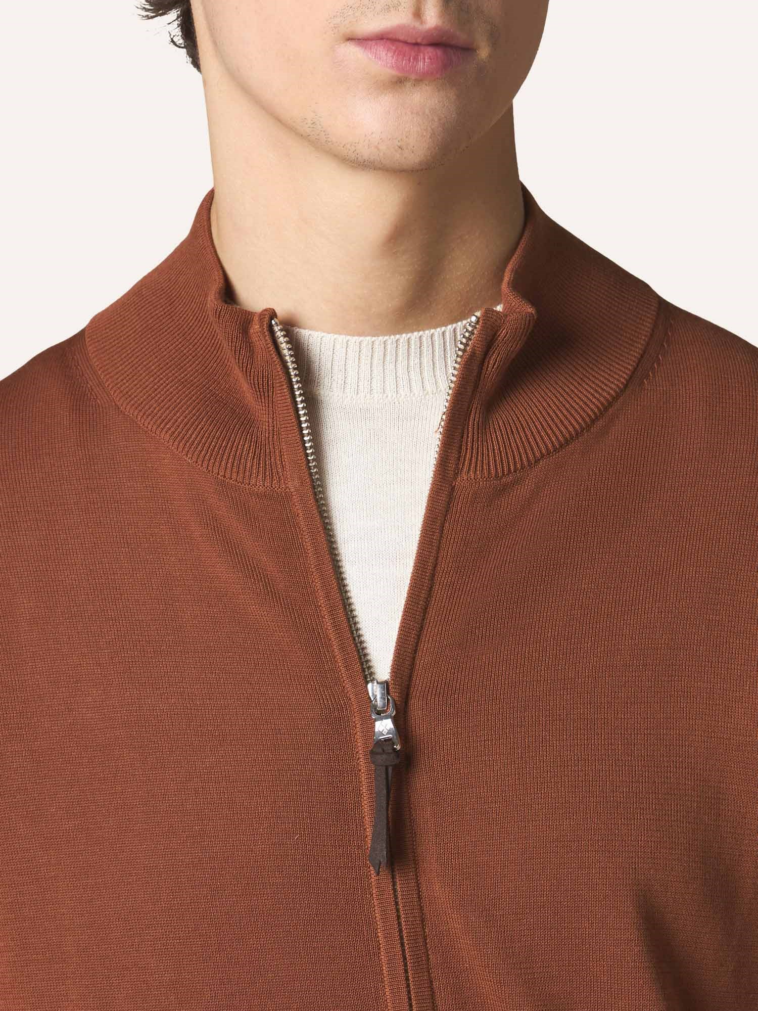 Ballantyne 100% COTTON FULL ZIP JUMPER - COD. B2K036 14CP7 14773