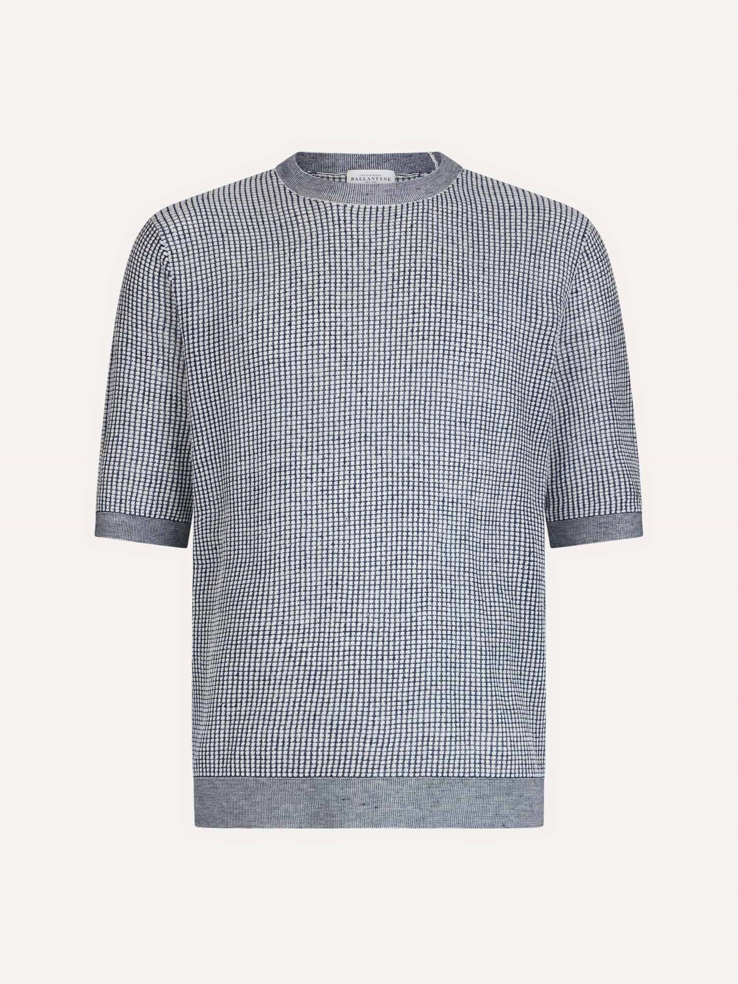 Ballantyne COTTON AND LINEN T-SHIRT - COD. B2W229 14CZ9 98012
