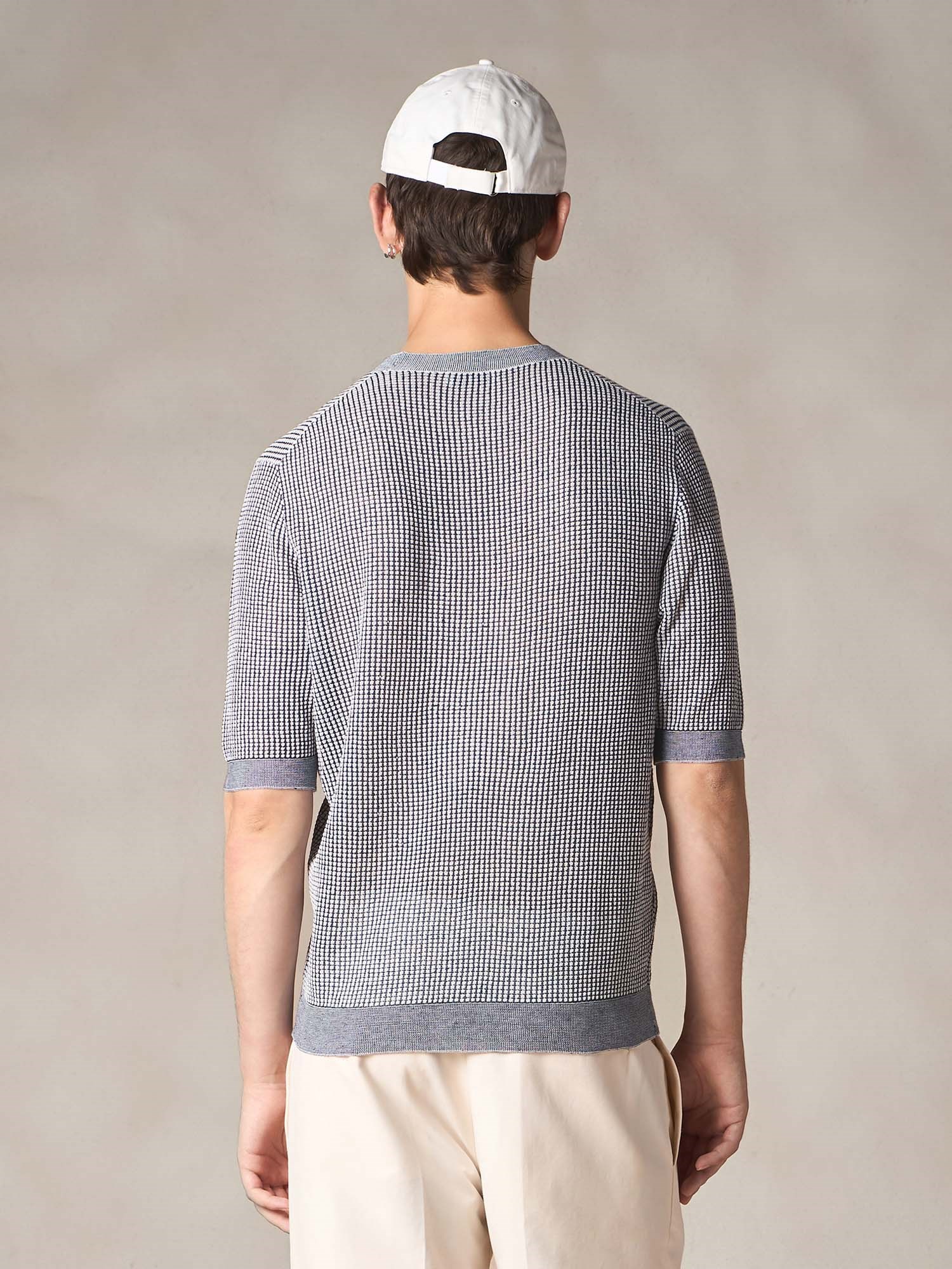 Ballantyne COTTON AND LINEN T-SHIRT - COD. B2W229 14CZ9 98012
