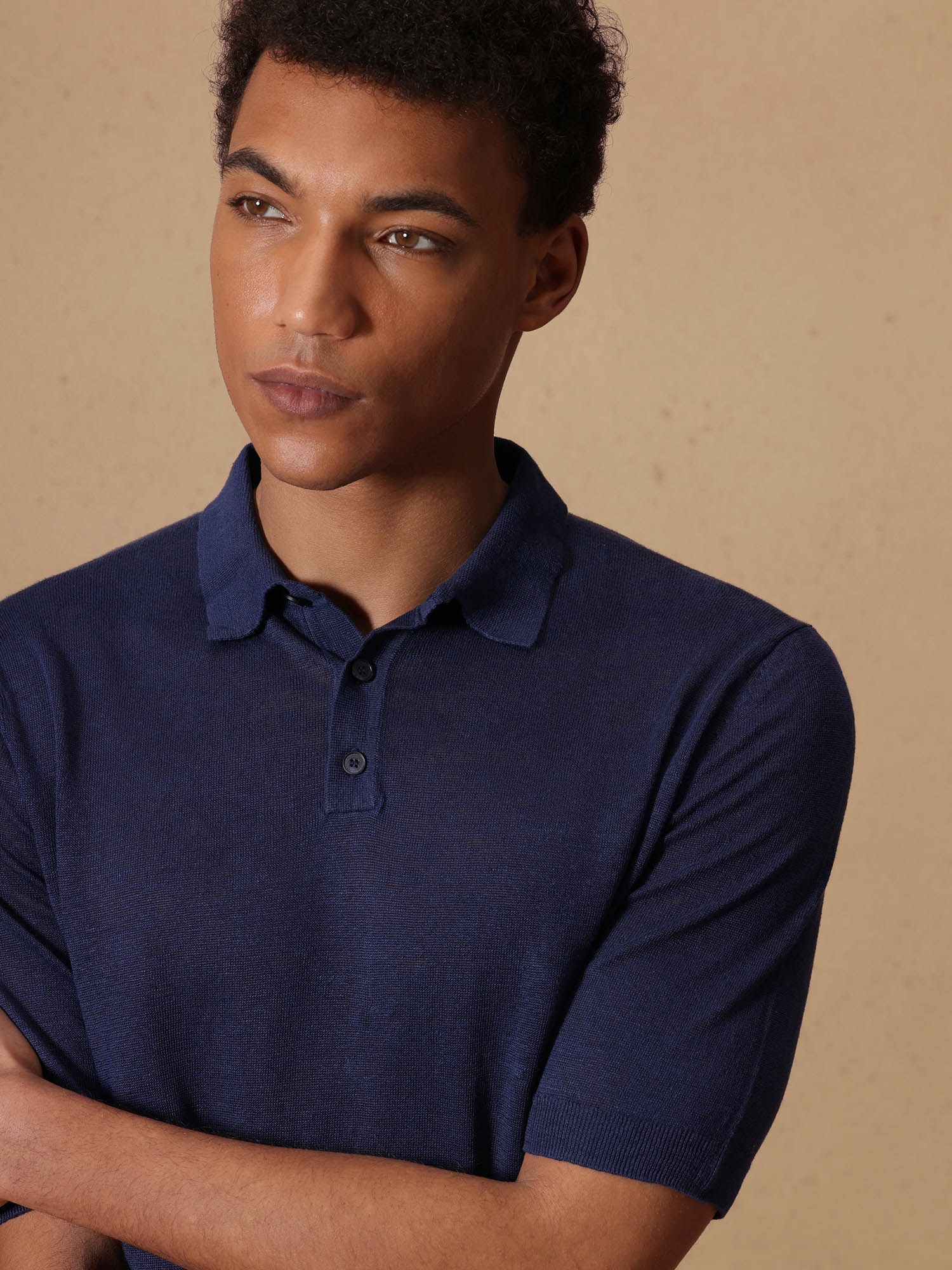 Ballantyne LINEN SHORT SLEEVES POLO - COD. B2W000 14L14 13690