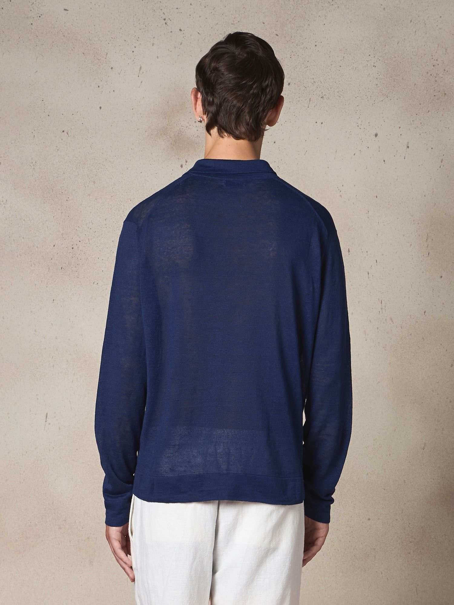 Ballantyne POLO WITH DIAMONDS IN LINEN AND COTTON - COD. B2W082 14L20 93592