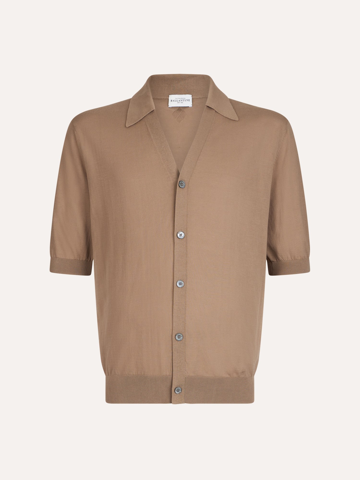 Ballantyne CARDIGAN CON MANICHE CORTE IN COTONE - COD. B2K168 18C23 14279