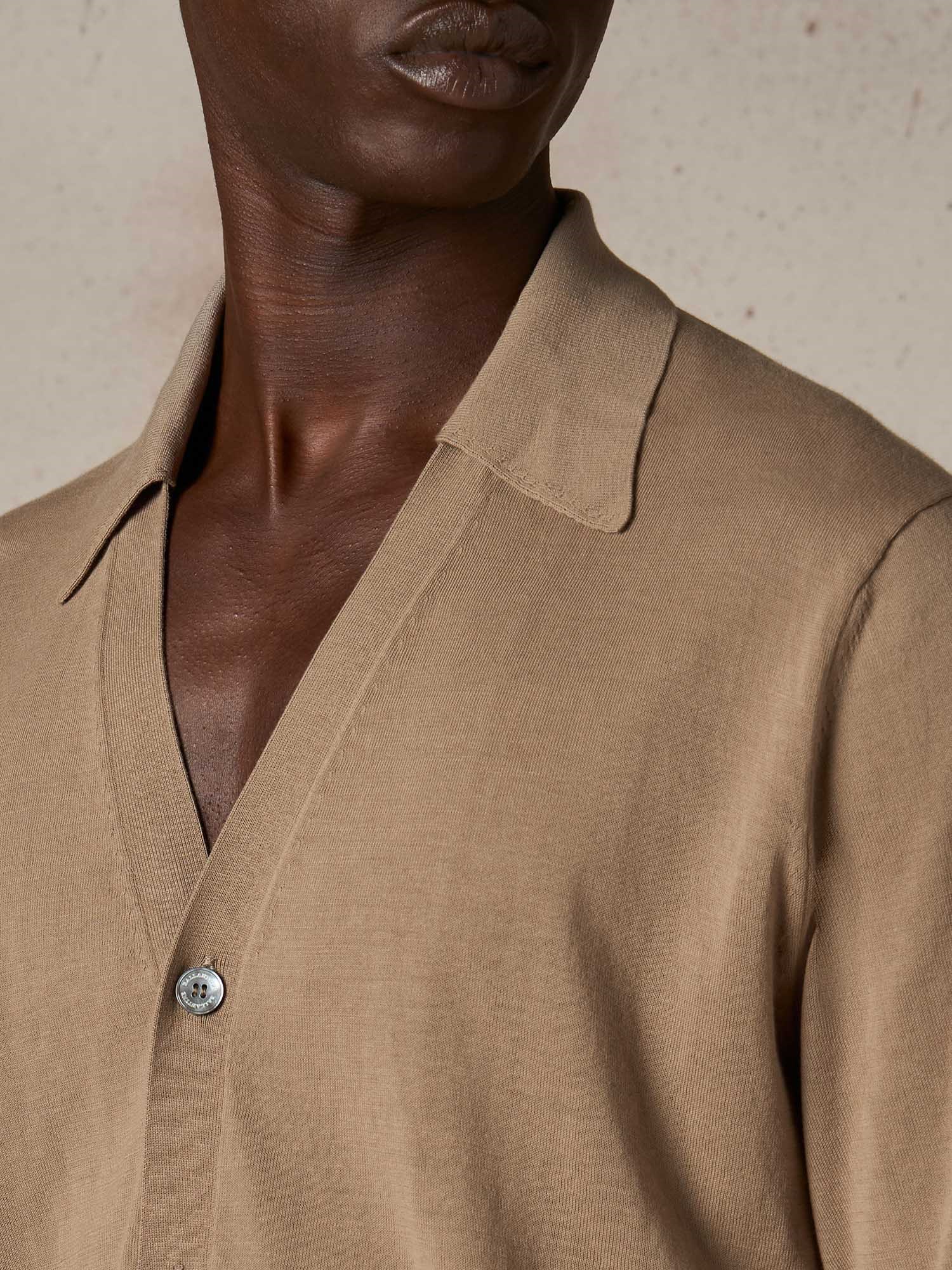 Ballantyne CARDIGAN CON MANICHE CORTE IN COTONE - COD. B2K168 18C23 14279