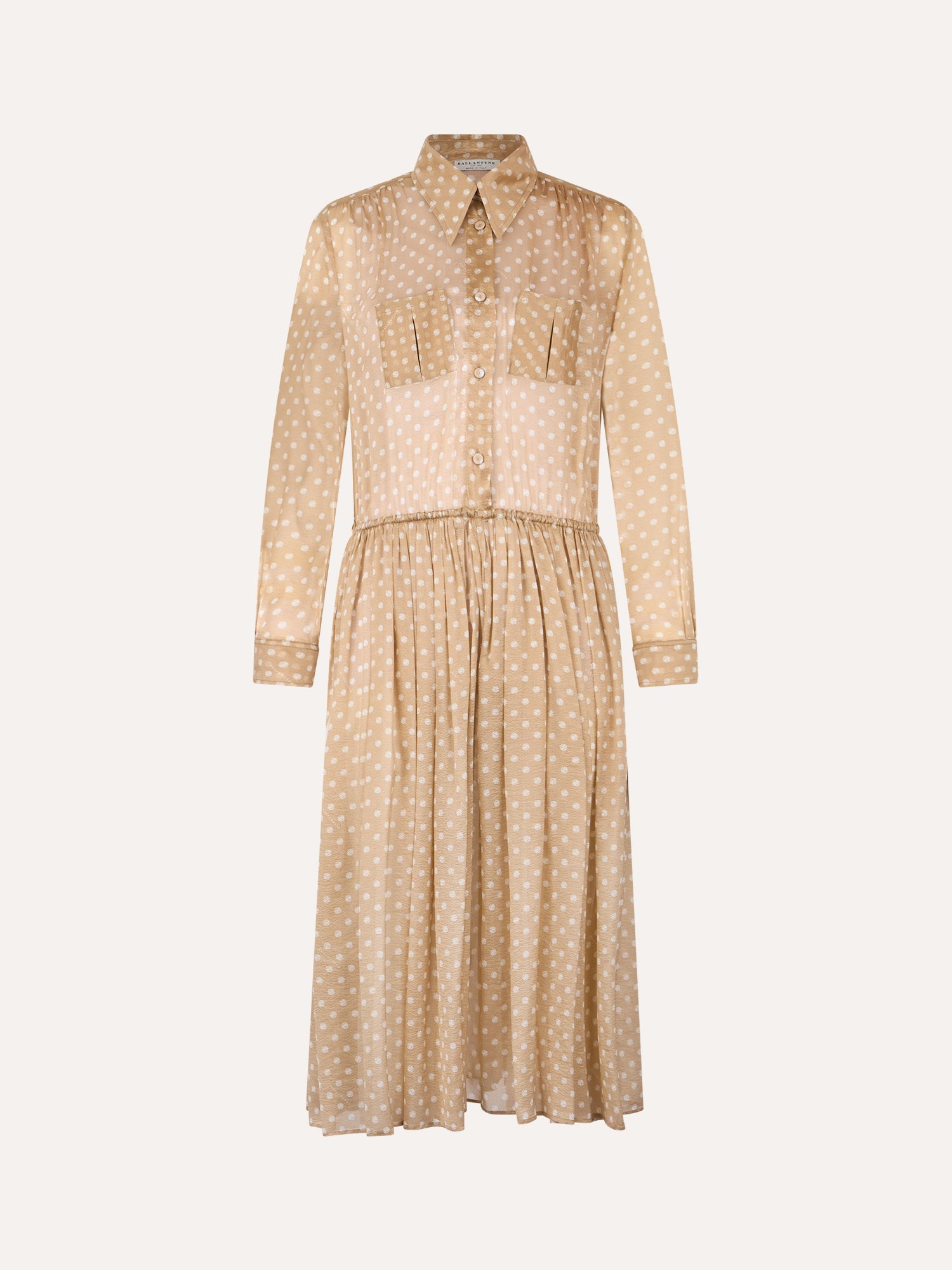 Ballantyne DRESS IN POLKA DOT SILK - COD. BLD242 SSI84 74003