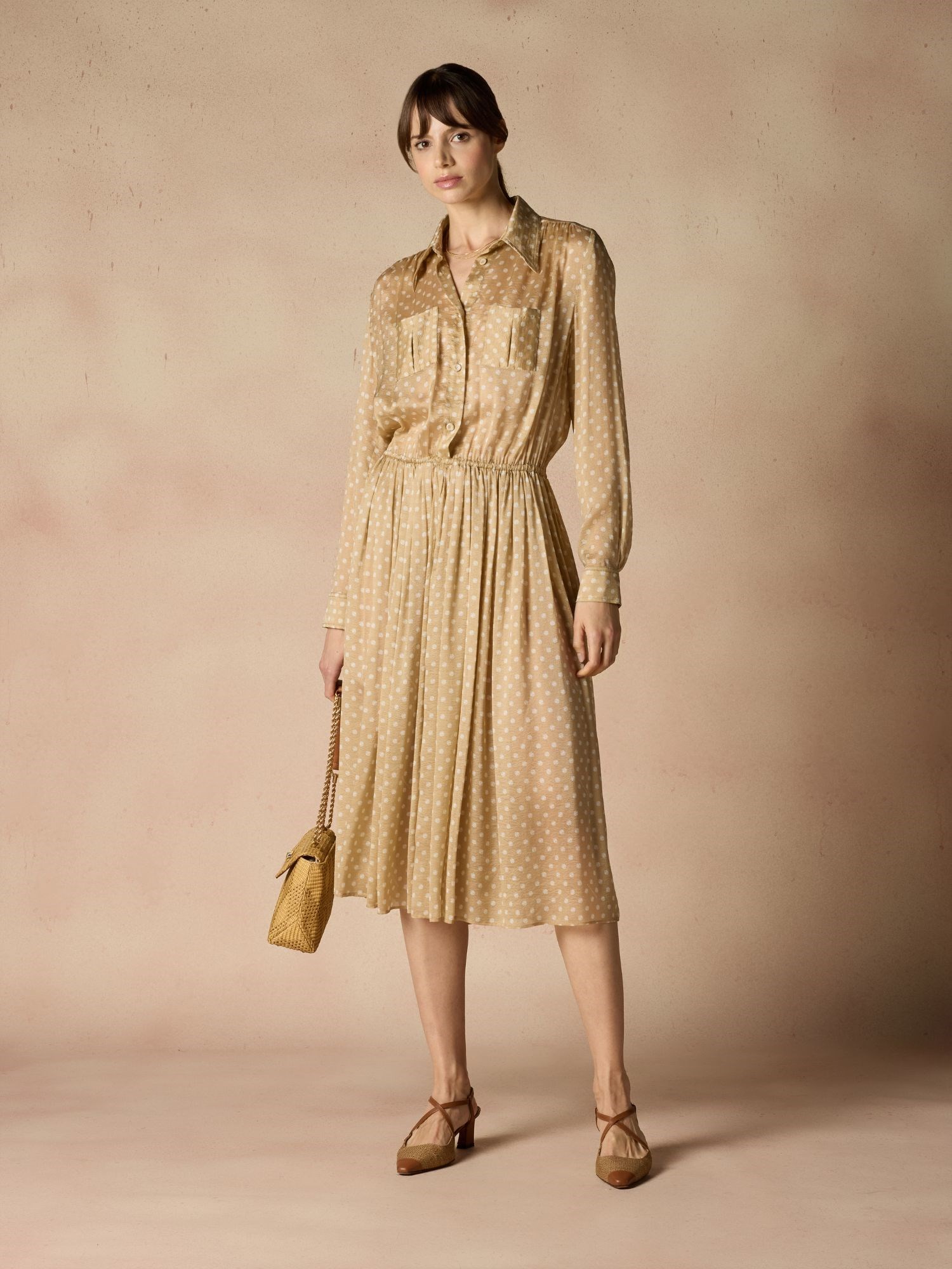 Ballantyne DRESS IN POLKA DOT SILK - COD. BLD242 SSI84 74003