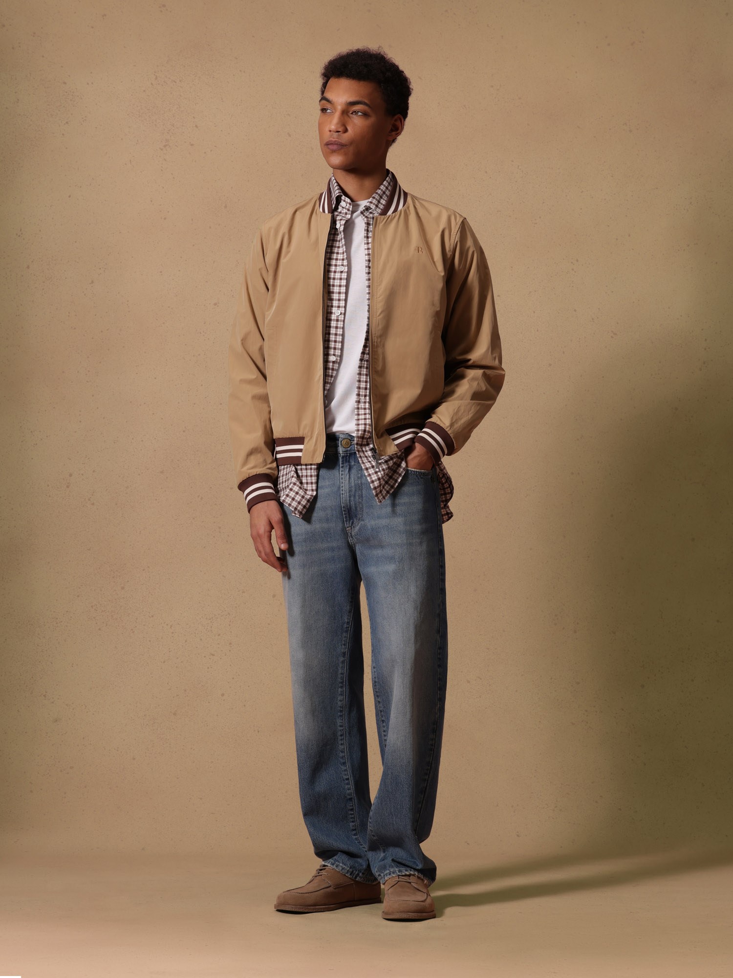 Ballantyne COTTON JACKET WITH ZIP - COD. BMO022 UPR06 14559