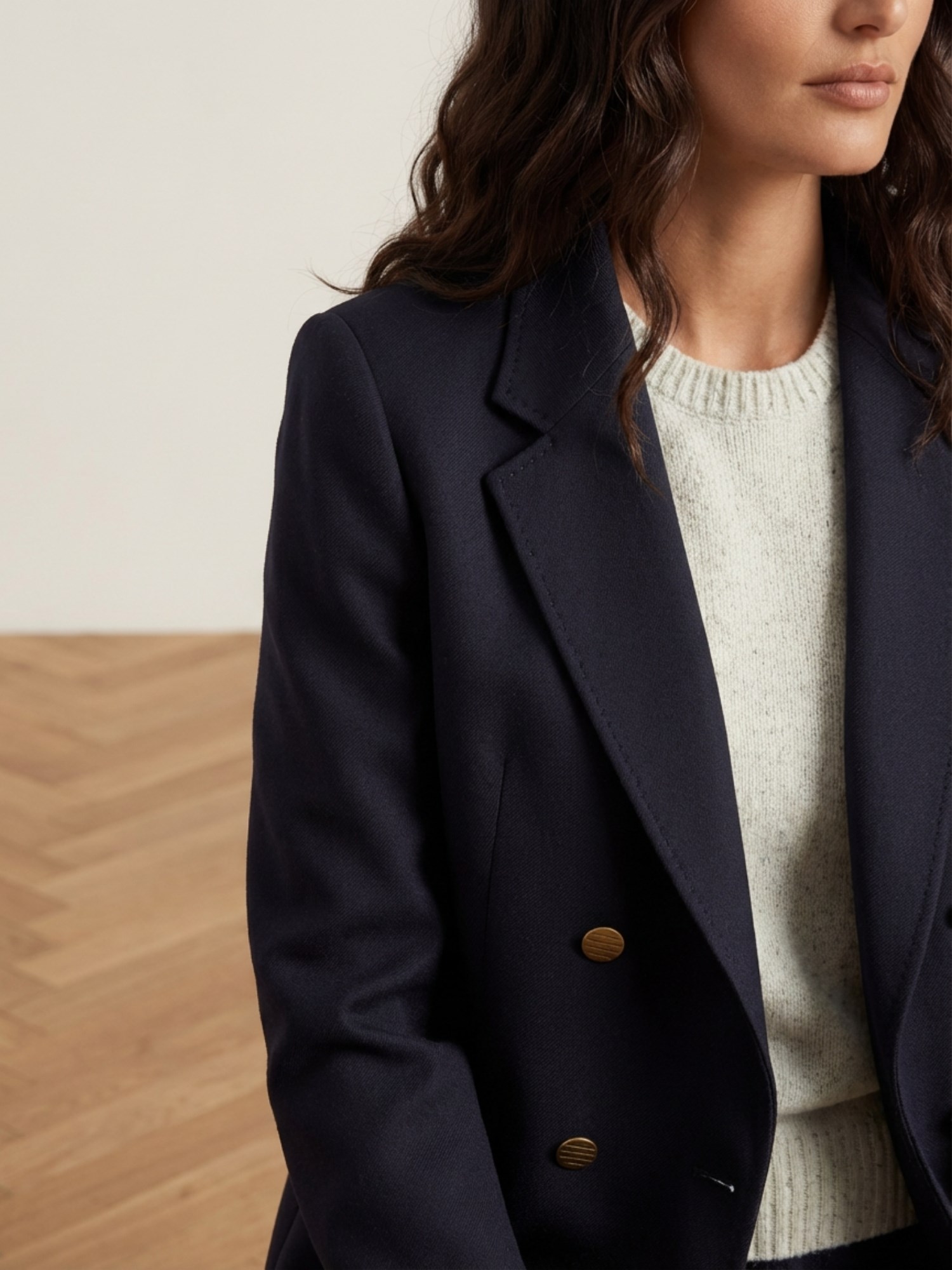 Ballantyne DOUBLE-BREASTED JACKET IN COTTON AND SILK - COD. BLJ058 UCS00 13777