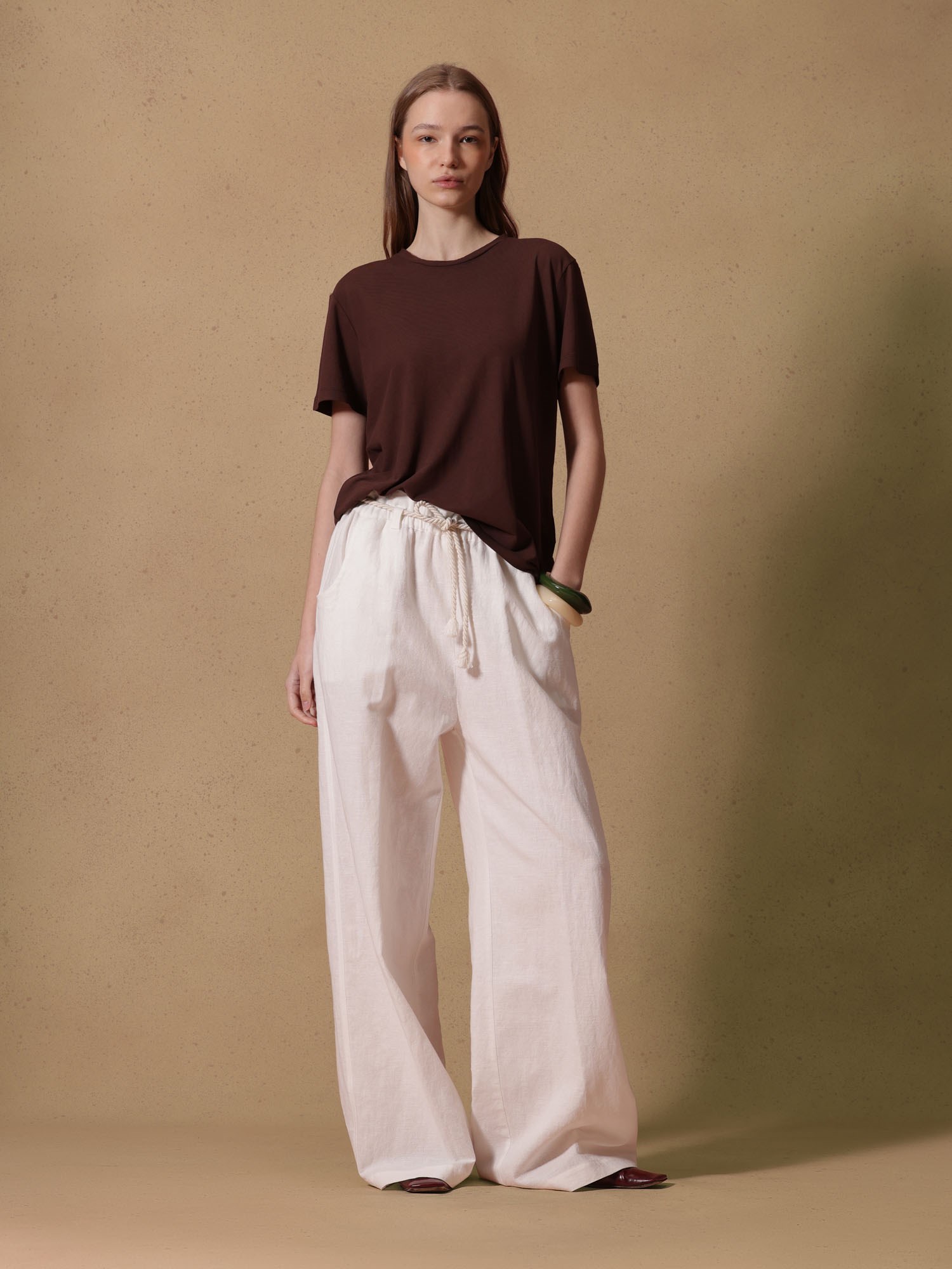 Ballantyne PANTALONI IN LINO E COTONE - COD. BLT208 ULI02 10156