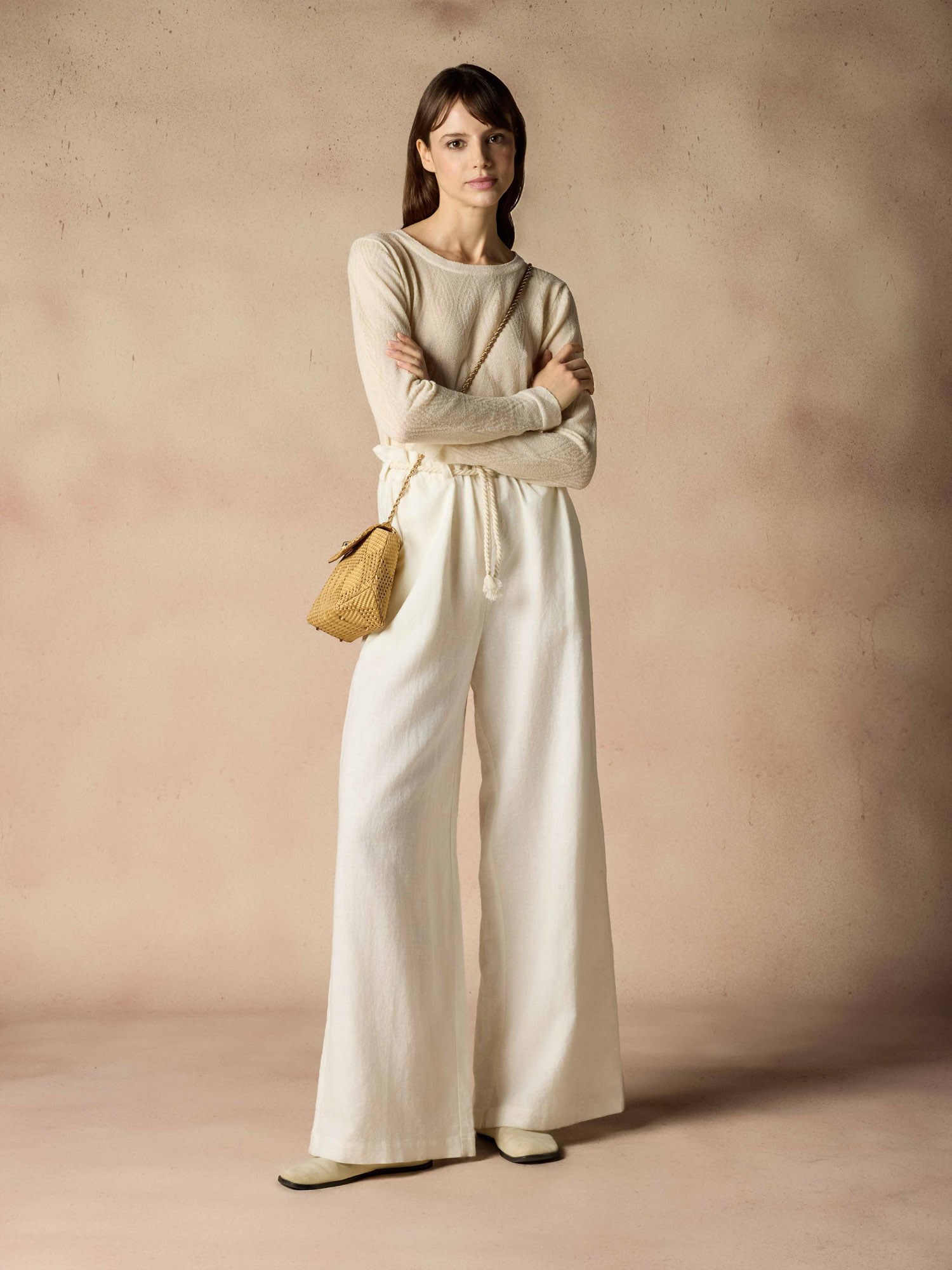 Ballantyne PANTALONI IN LINO E COTONE - COD. BLT208 ULI02 10156