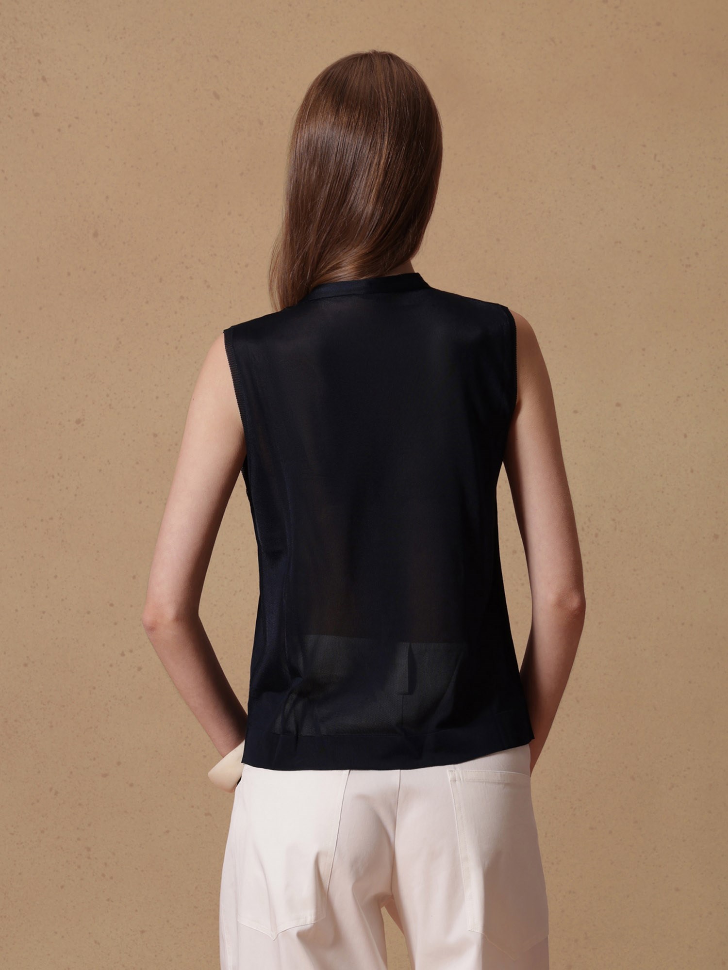 Ballantyne VEST WITH SCARF - COD. B1S157 14V64 13507