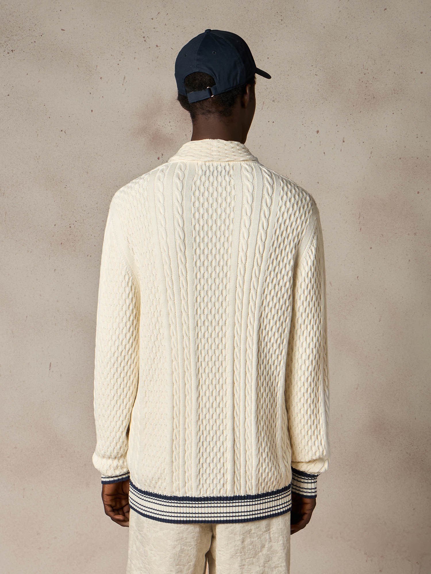 Ballantyne CARDIGAN IN COTONE CON TRECCE - COD. B2K187 7C102 98108