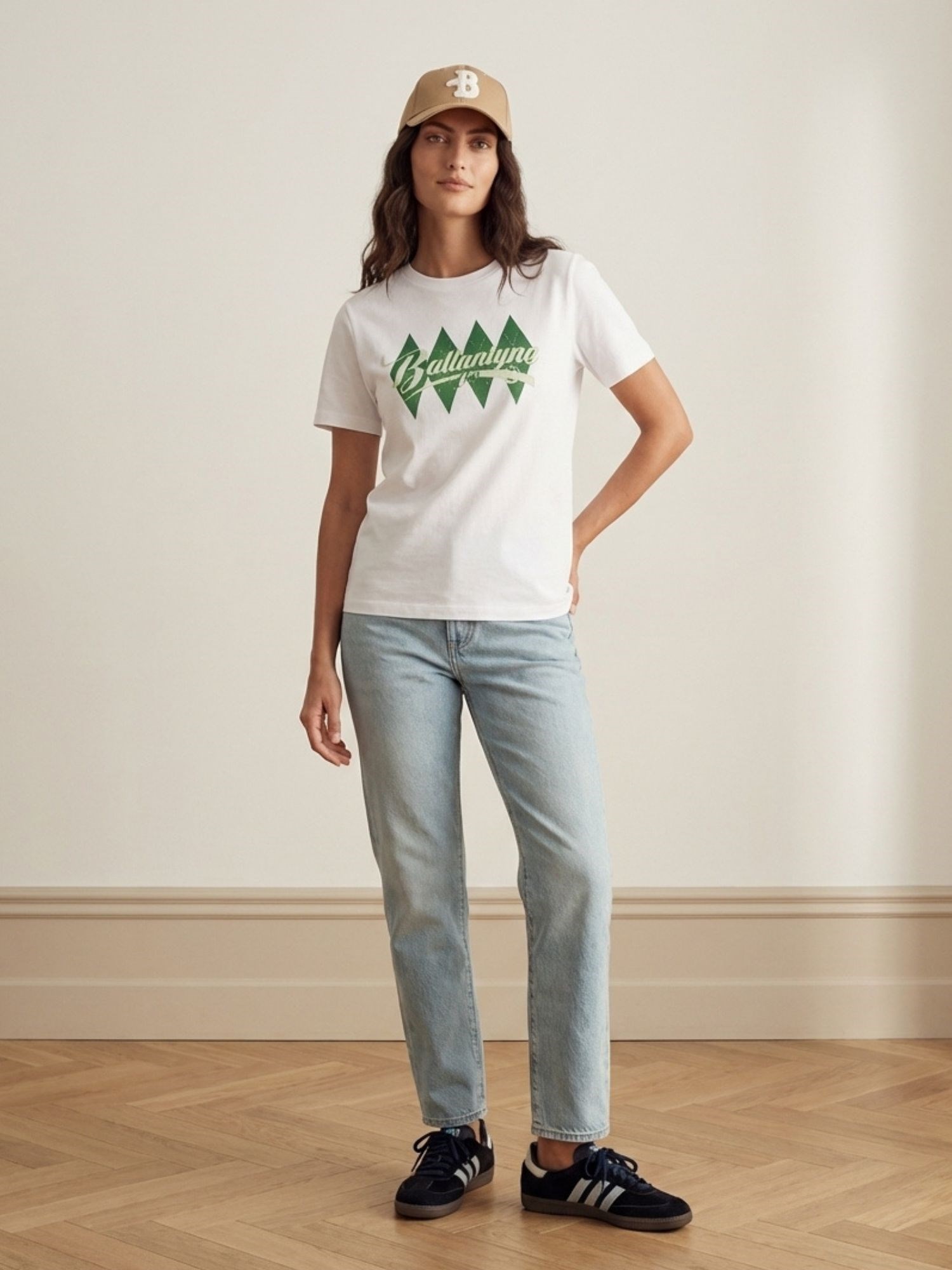 Ballantyne T-SHIRT IN 100% COTONE - COD. BLW218 UCTH4 10156