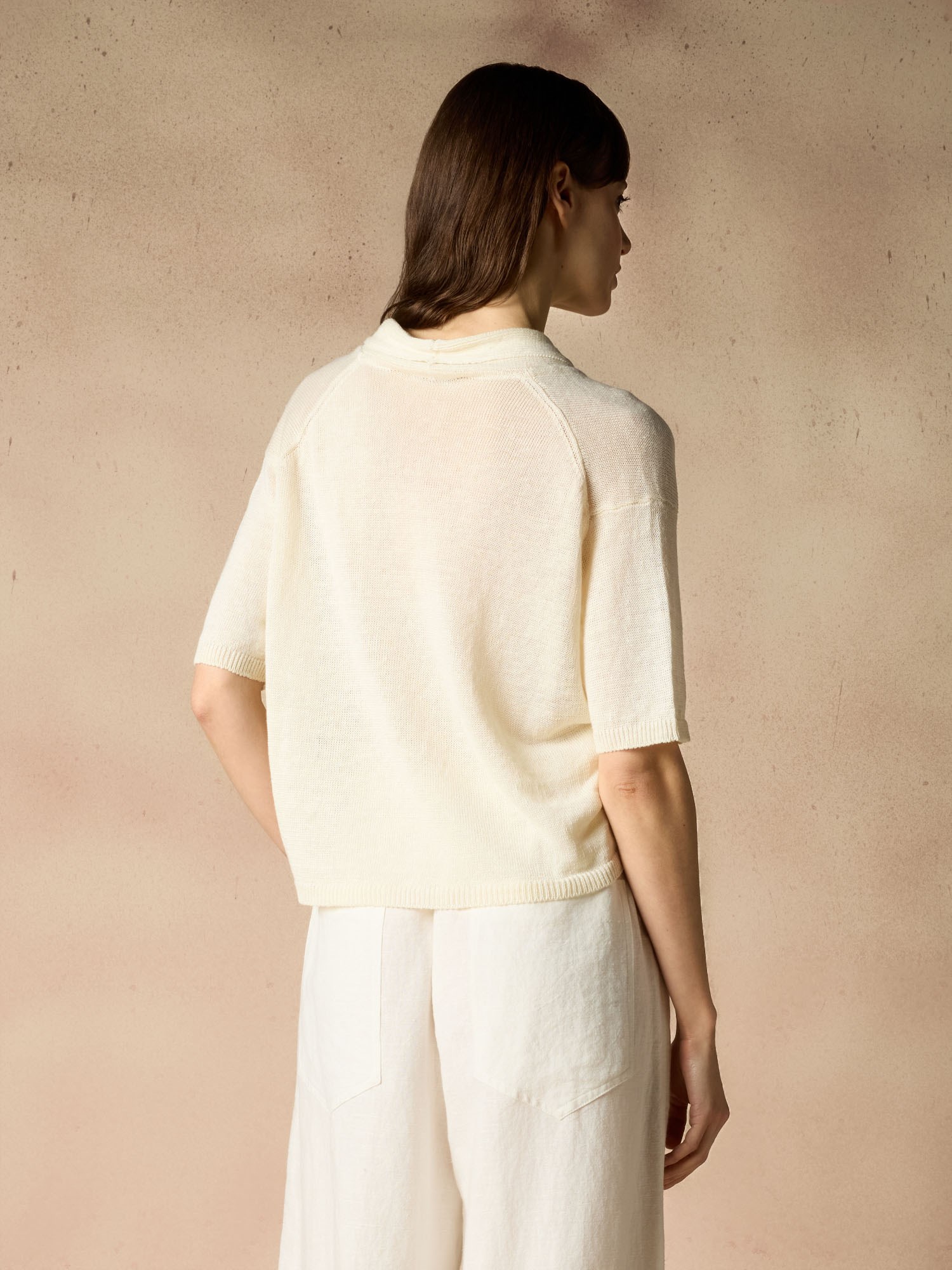 Ballantyne RAW DIAMOND - BLOUSE IN 100% HEMP - COD. B3W275 7CANA 10144