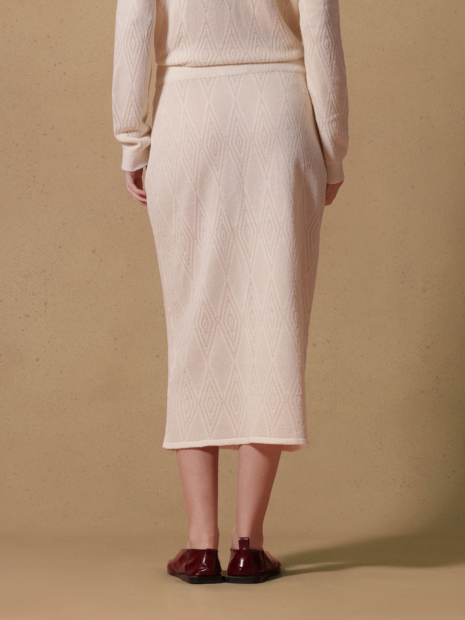 Ballantyne DIAMOND MIDI SKIRT - COD. B1G060 14V01 10034