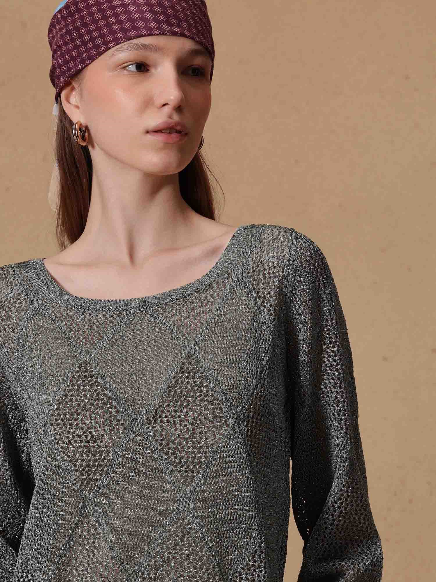 Ballantyne DIAMOND ROUNDNECK JUMPER - COD. B1W212 14V60 12527