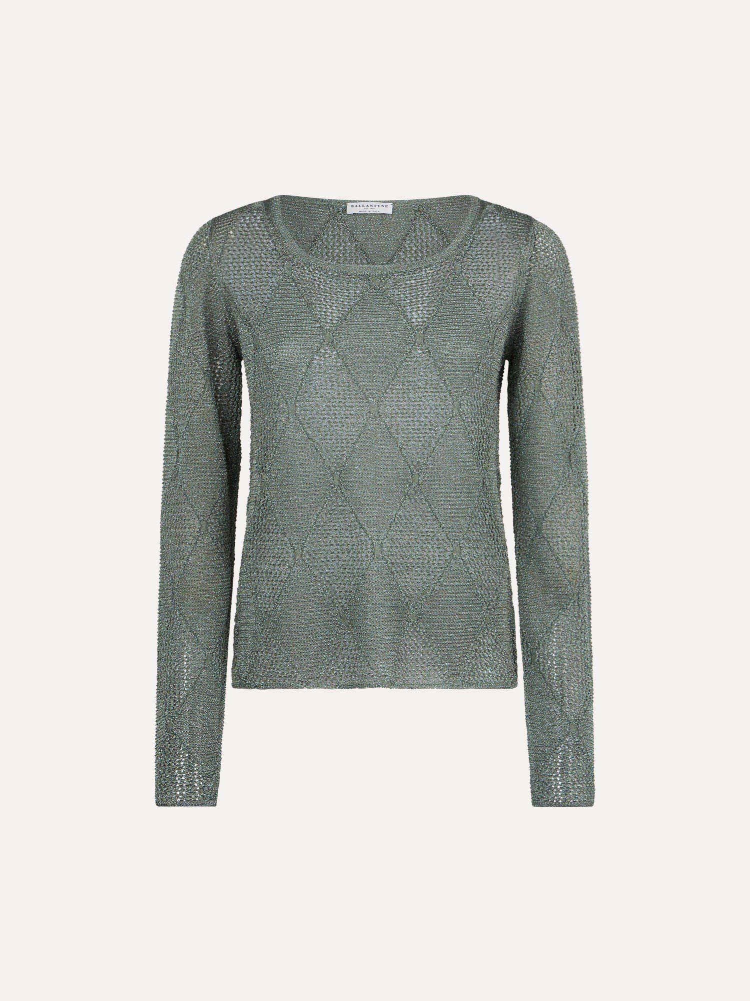 Ballantyne DIAMOND ROUNDNECK JUMPER - COD. B1W212 14V60 12527