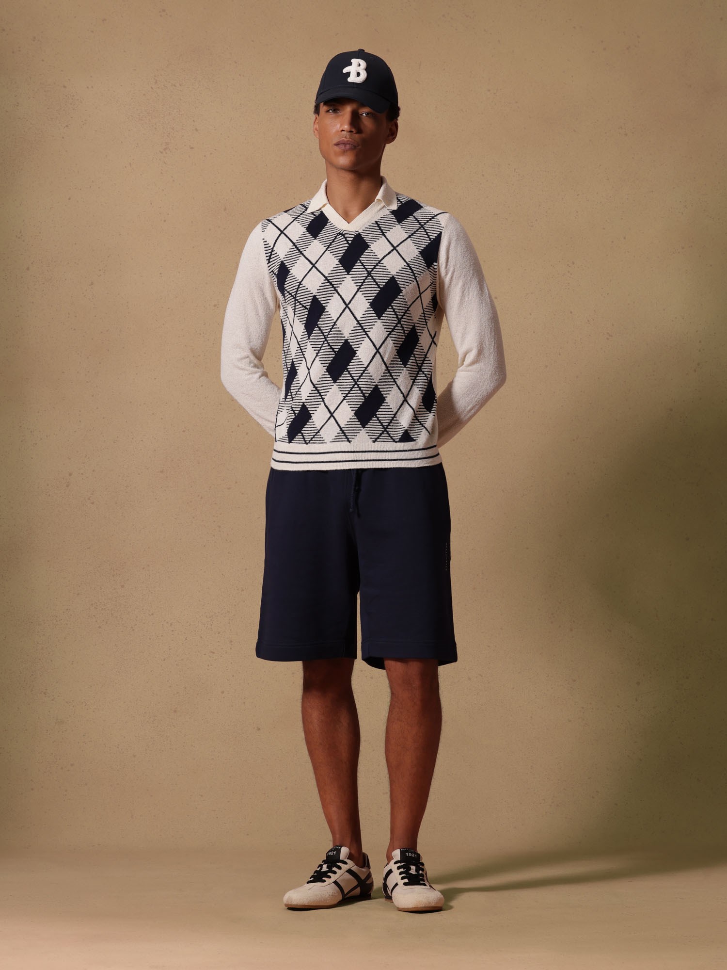 Ballantyne COTTON LONG SLEEVES POLO - COD. B2W230 12C51 98064