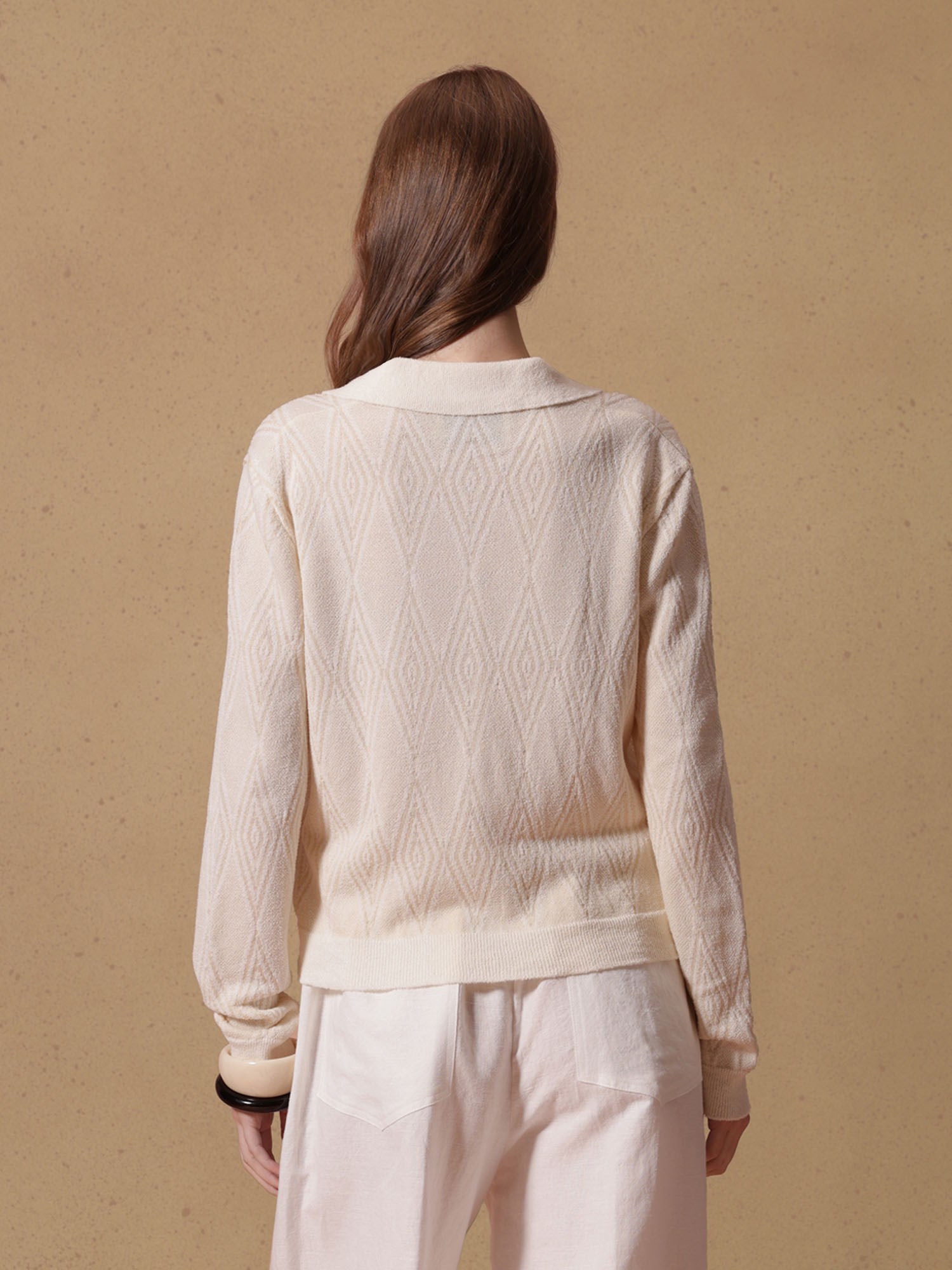 Ballantyne DIAMOND CARDIGAN - COD. B1H034 14V01 10034