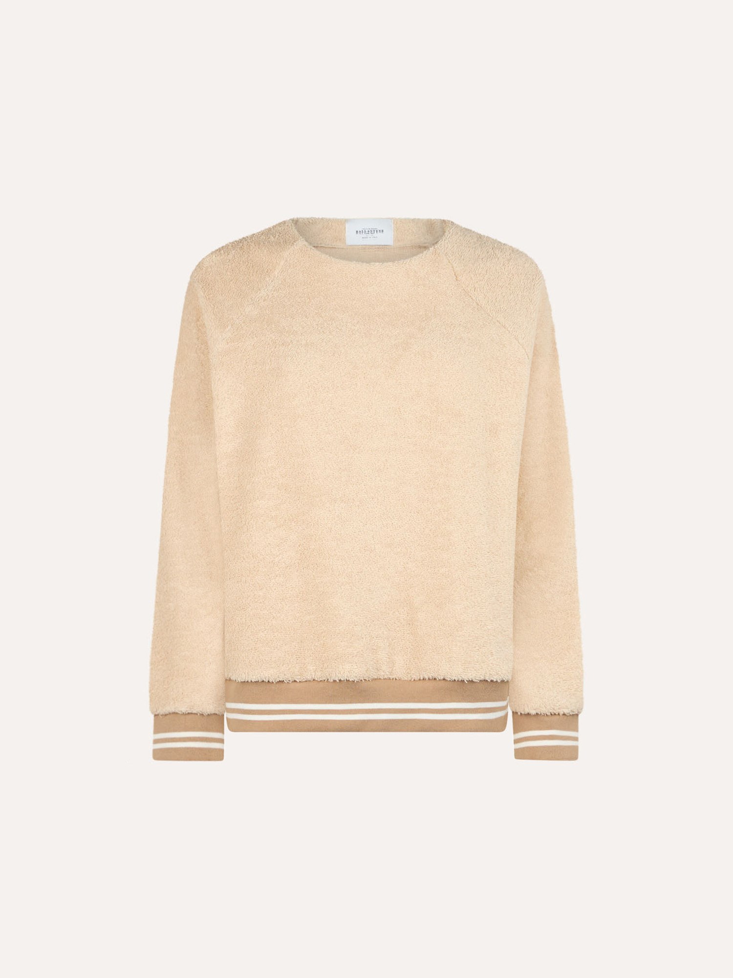 Ballantyne TERRY SWEATSHIRT WITH CONTRASTING HEMS - COD. BLW213 UCTJ2 14223