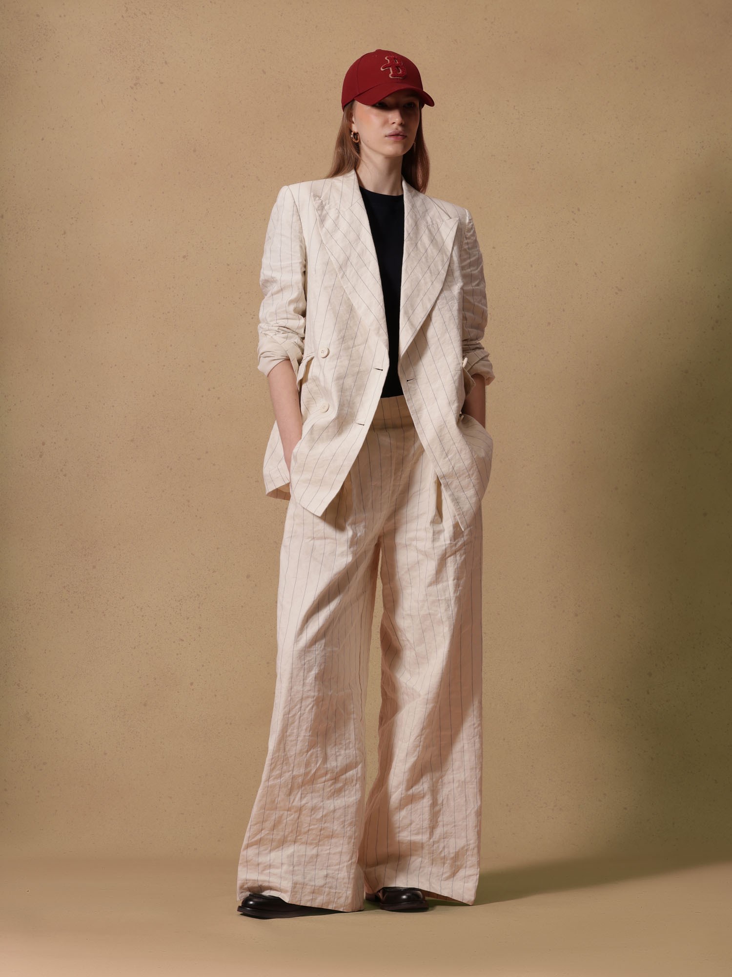 Ballantyne PINSTRIPED COTTON TROUSERS - COD. BLT145 RCT06 78011