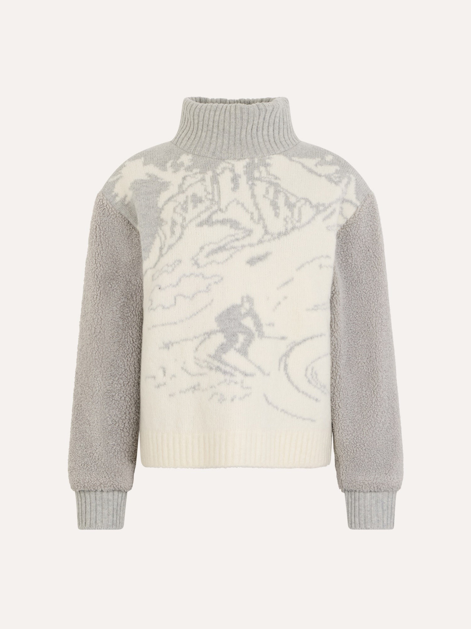 Ballantyne T NECK MOUNTAIN JACQUARD PULLOVER - COD. BLW225 UPL46 78029