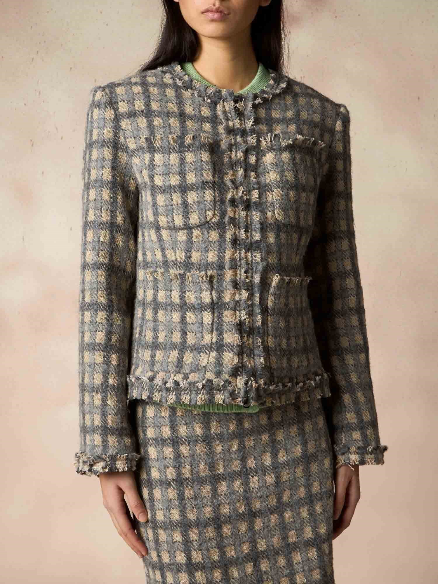 Ballantyne FRANSEN-TWEED-BLAZER AUS WOLLMISCHUNG - COD. BLJ063 QWM00 75123