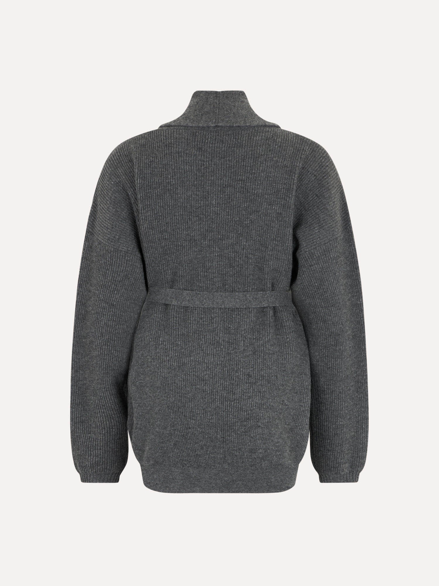 Ballantyne SHAWL COLLAR WOOL RIB KNIT CARDIGAN - COD. B1K386 12W04 00920