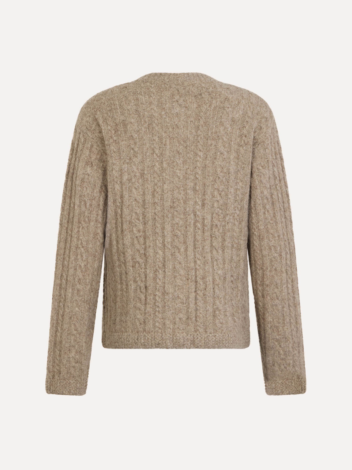 Ballantyne CABLE KNIT CARDIGAN IN WOOL BLEND - COD. B1K383 5W010 14226