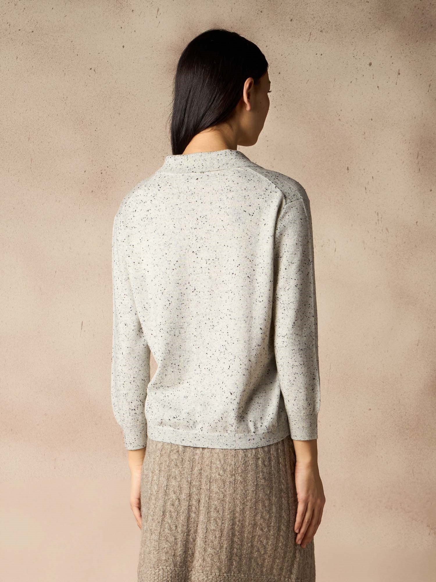 Ballantyne CARDIGAN IN DONEGAL TWEED - COD. B1K378 12K00 15122