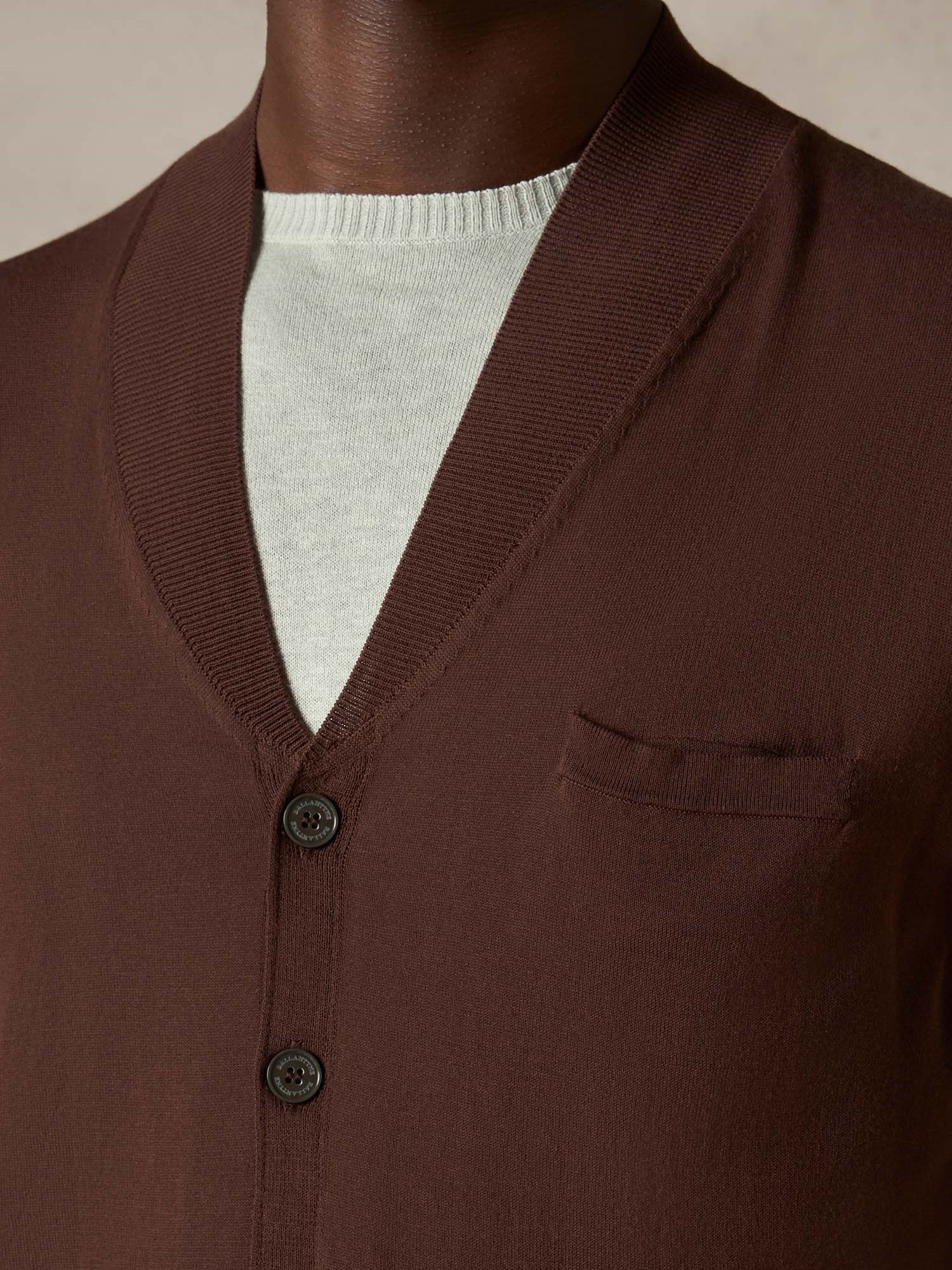 Ballantyne 100% COTTON VEST - COD. B2S011 18C23 14539