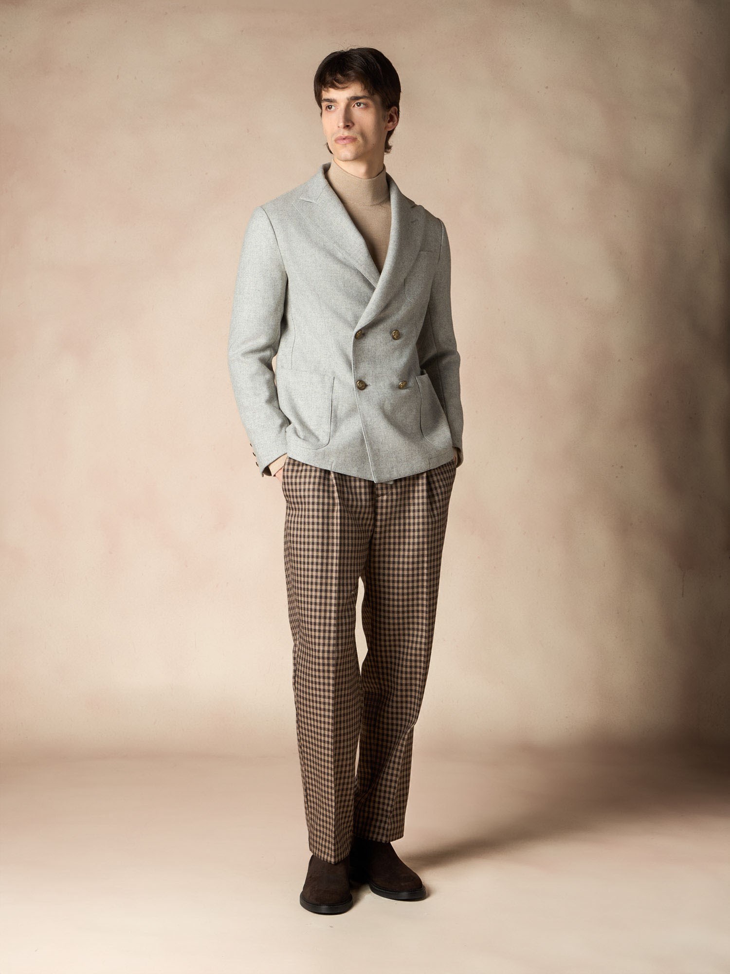 Ballantyne UNGEFÜTTERTER BLAZER MIT DOPPELKNOPFLEISTE - COD. BMJ040 UWR02 15001
