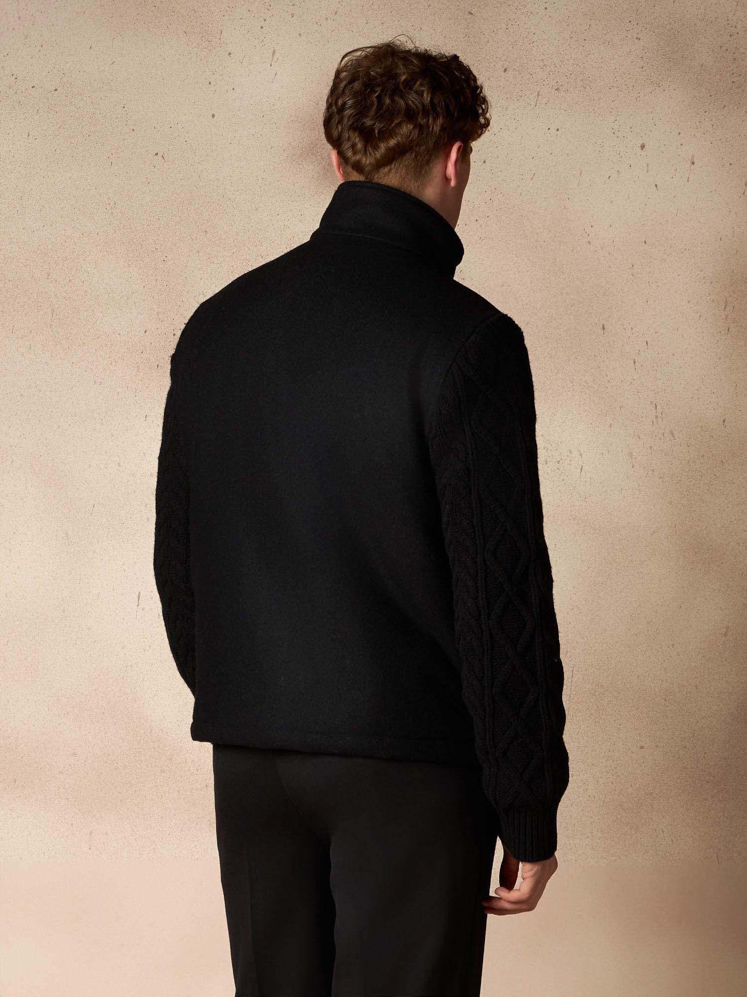 Ballantyne JACKE MIT STRICKDETAILS AUS WOLLE UND KASCHMIR - COD. BMJ042 UWP00 15517