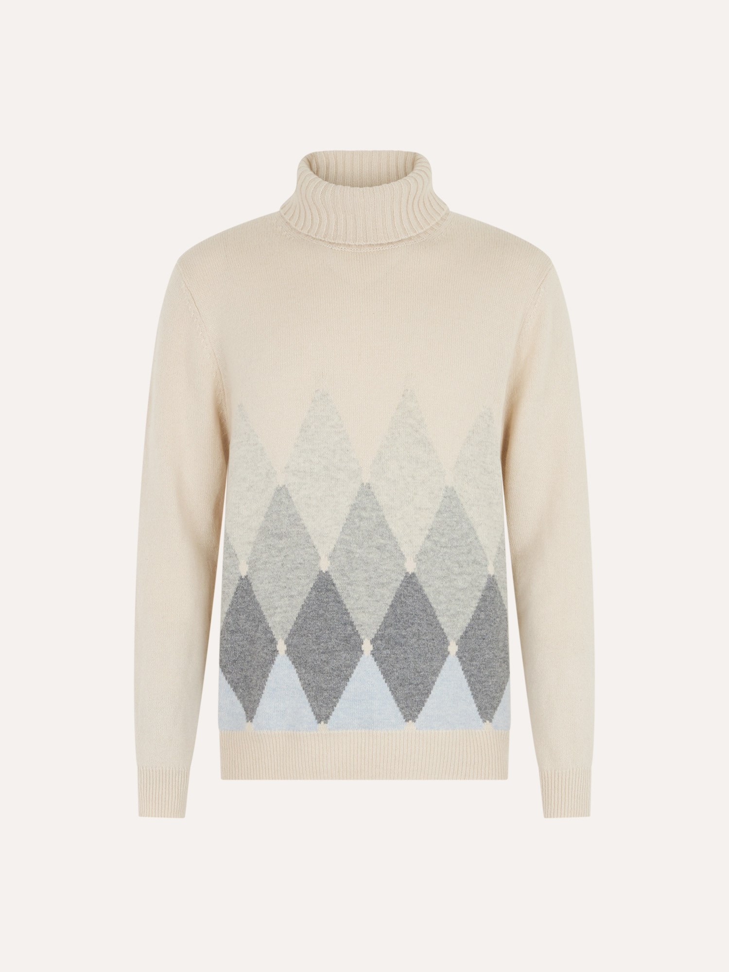 Ballantyne DIAMANT-ROLLKRAGENPULLOVER AUS 100% KASCHMIR - COD. B2P010 7K0A8 98003