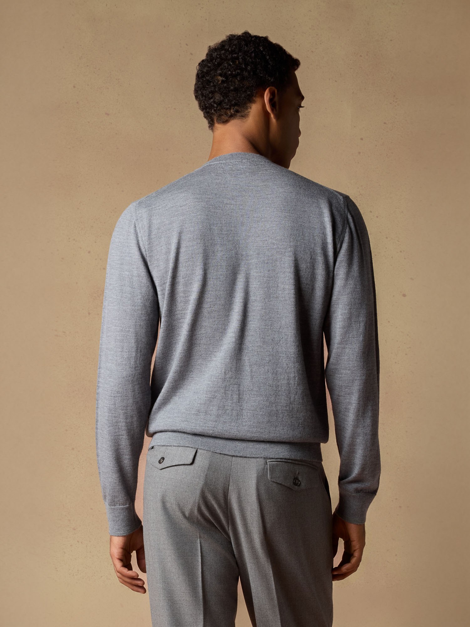 Ballantyne PULLOVER MIT RUNDHALSAUSSCHNITT AUS 100 % ULTRAFEINER WOLLE - COD. B2P000 14W91 00920
