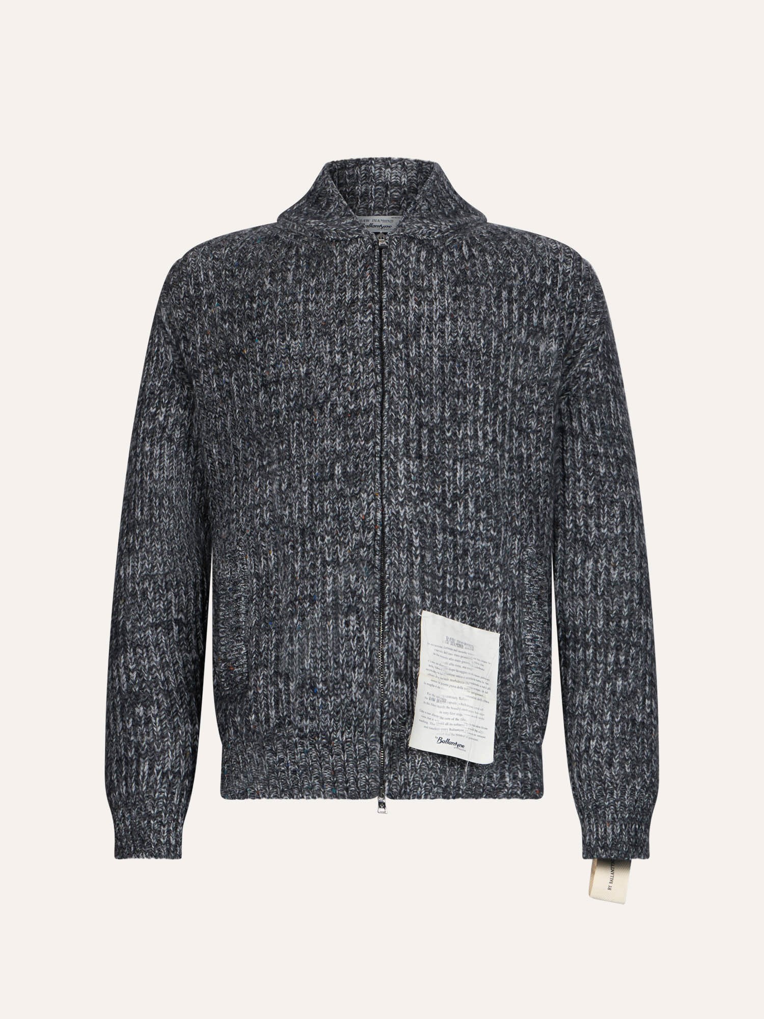 Ballantyne RAW DIAMOND - WOOL BLEND CARDIGAN 3 GAUGE - COD. B4K181 3W043 95081