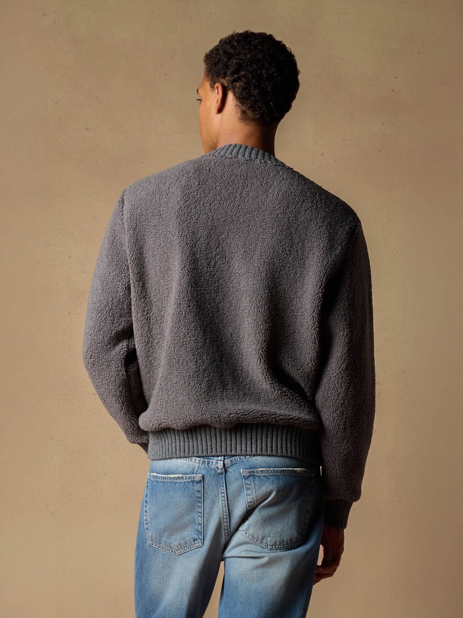 Ballantyne TEDDY-SWEATSHIRT MIT RUNDHALSAUSSCHNITT - COD. BMW185 UPL46 00920