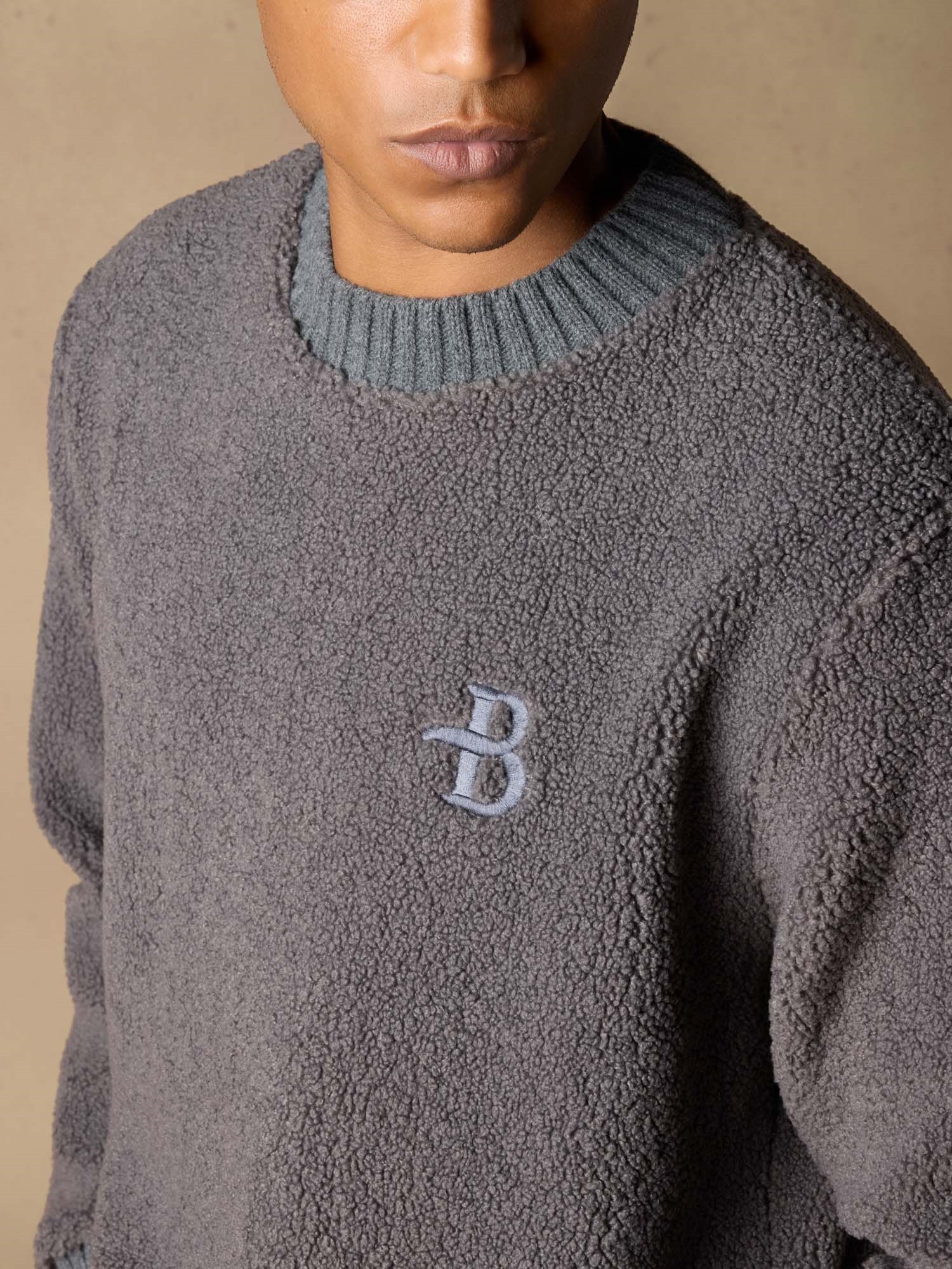 Ballantyne TEDDY-SWEATSHIRT MIT RUNDHALSAUSSCHNITT - COD. BMW185 UPL46 00920