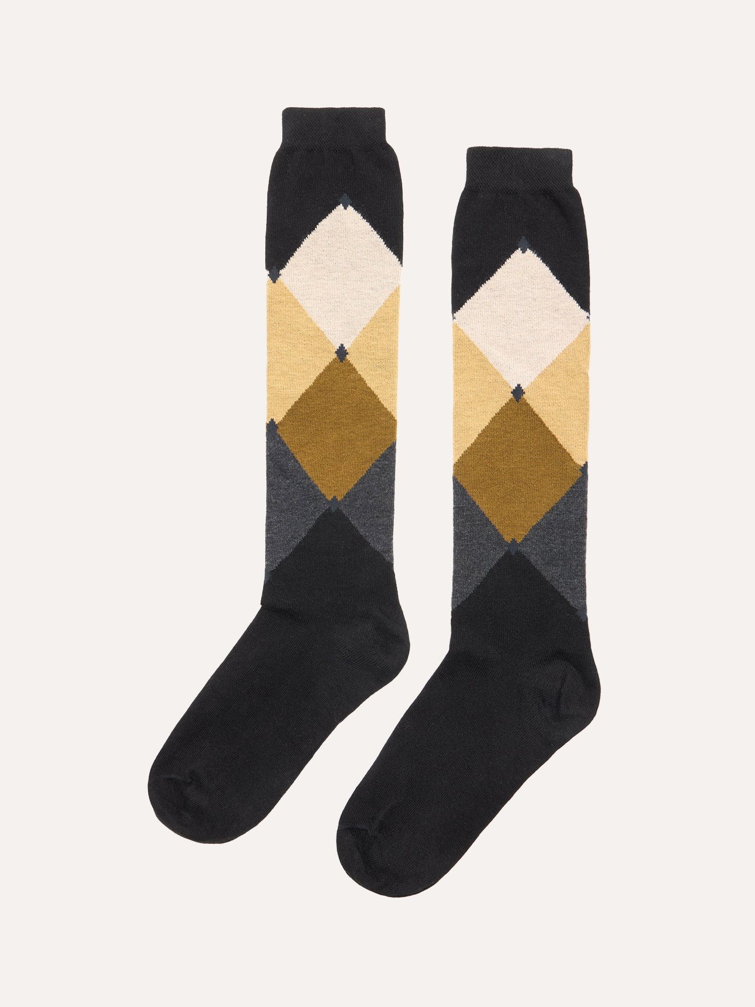 Ballantyne MID-CALF COTTON DIAMOND SOCKS - COD. BLX020 14CT1 95800