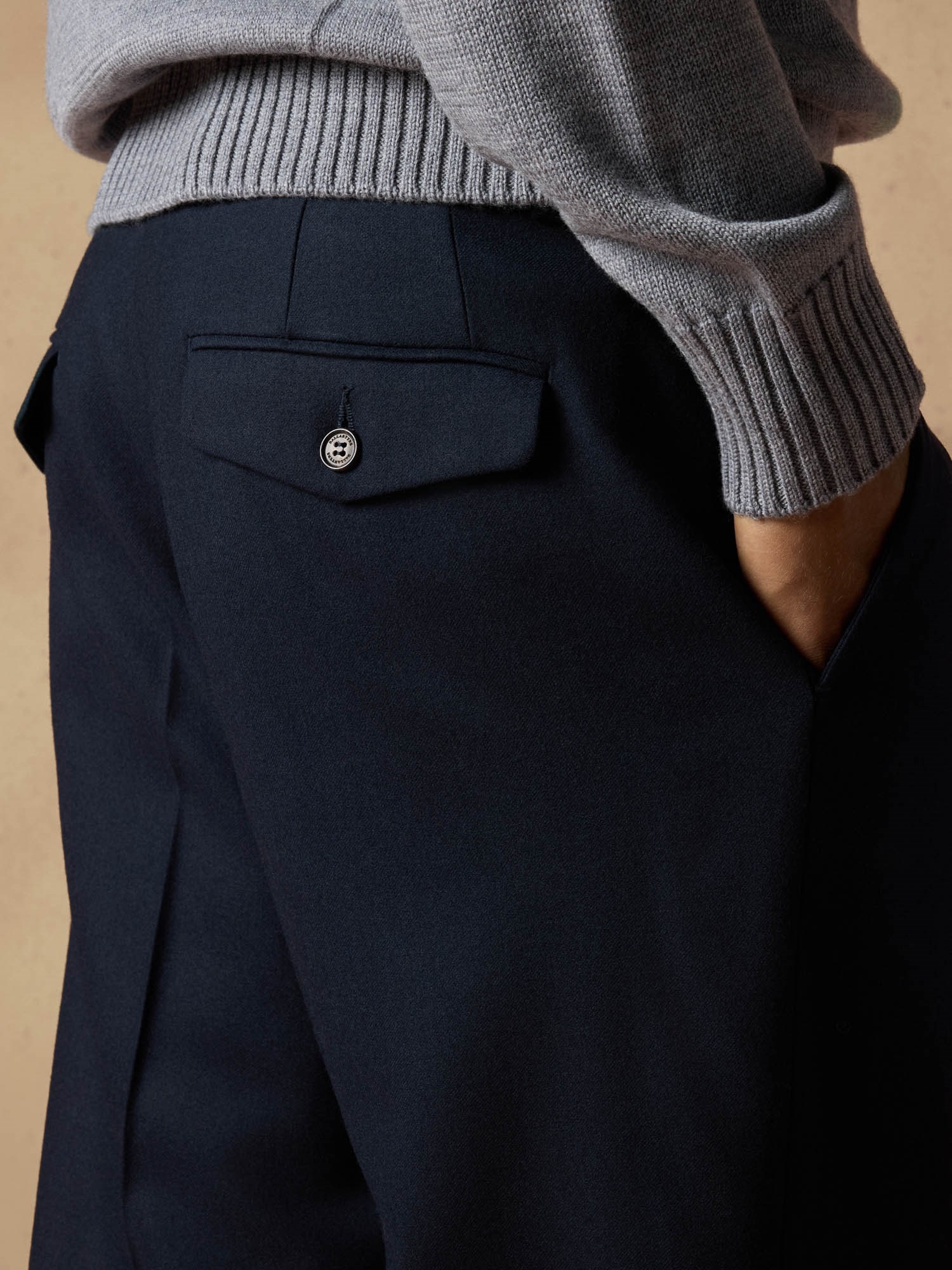 Ballantyne SARTORIAL TROUSERS IN VIRGIN WOOL - COD. BMT095 UWUNI 13777