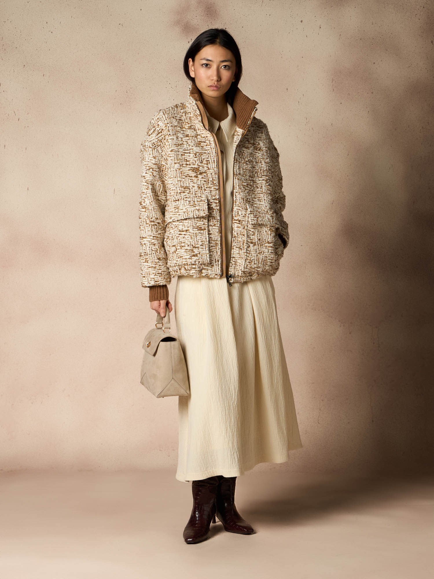 Ballantyne TWEED-JACQUARD-PUFFERJACKE - COD. BLC078 KCR01 78000