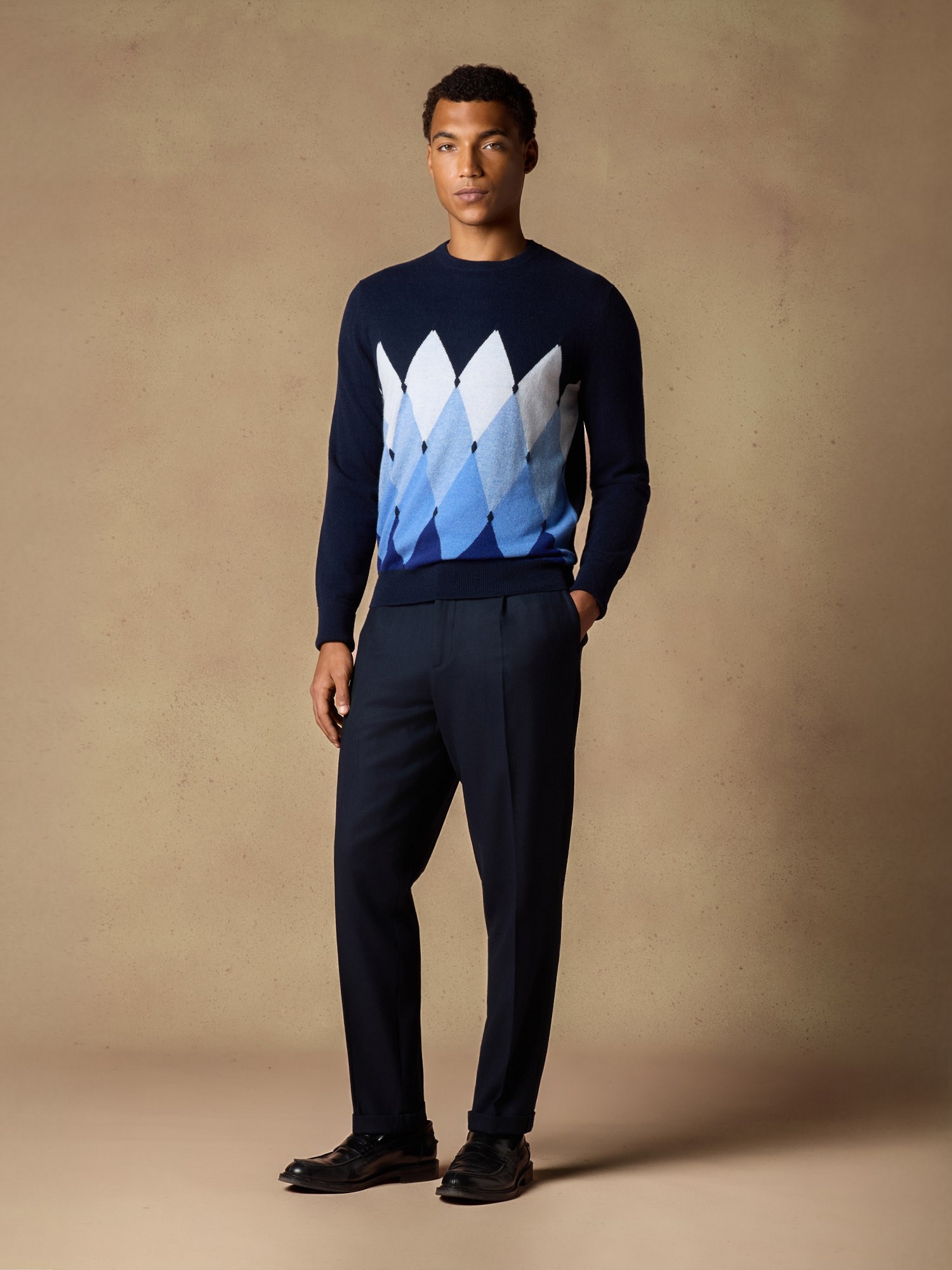 Ballantyne PULLOVER AUS 100% KASCHMIR MIT RUNDHALSAUSSCHNITT - COD. B2P000 12KA8 93523