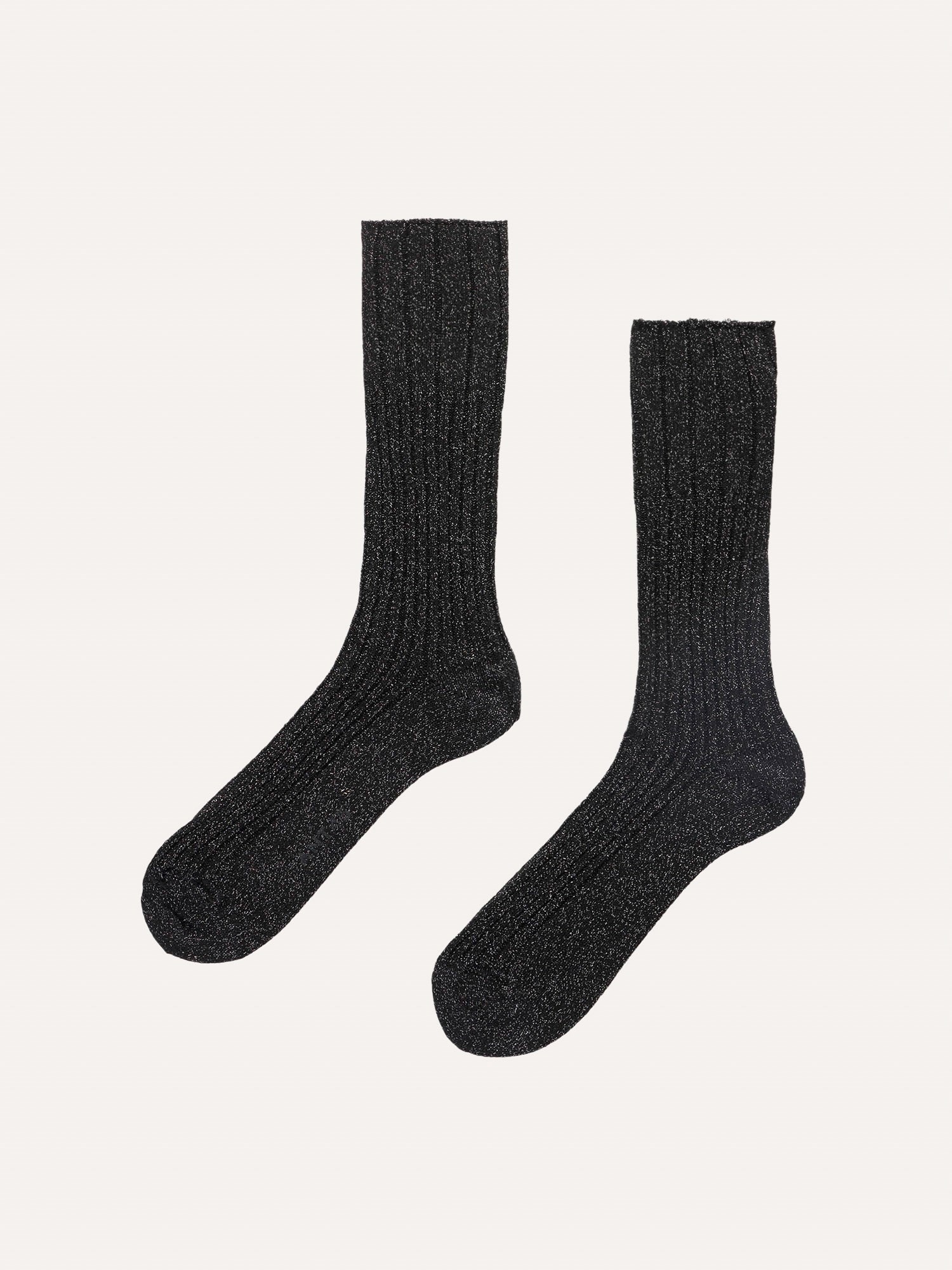 Ballantyne MULTICOLOUR RIBBED COTTON AND LAMÉ SOCKS - COD. BLX030 12C88 15517