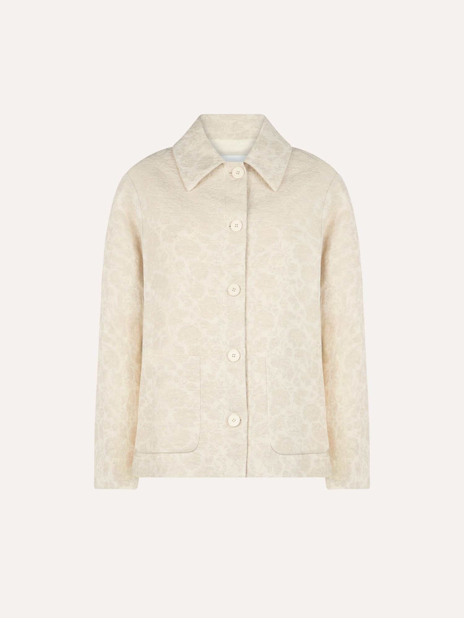Ballantyne JACKET IN LINEN AND COTTON JACQUARD - COD. BLC069 JCL00 14304