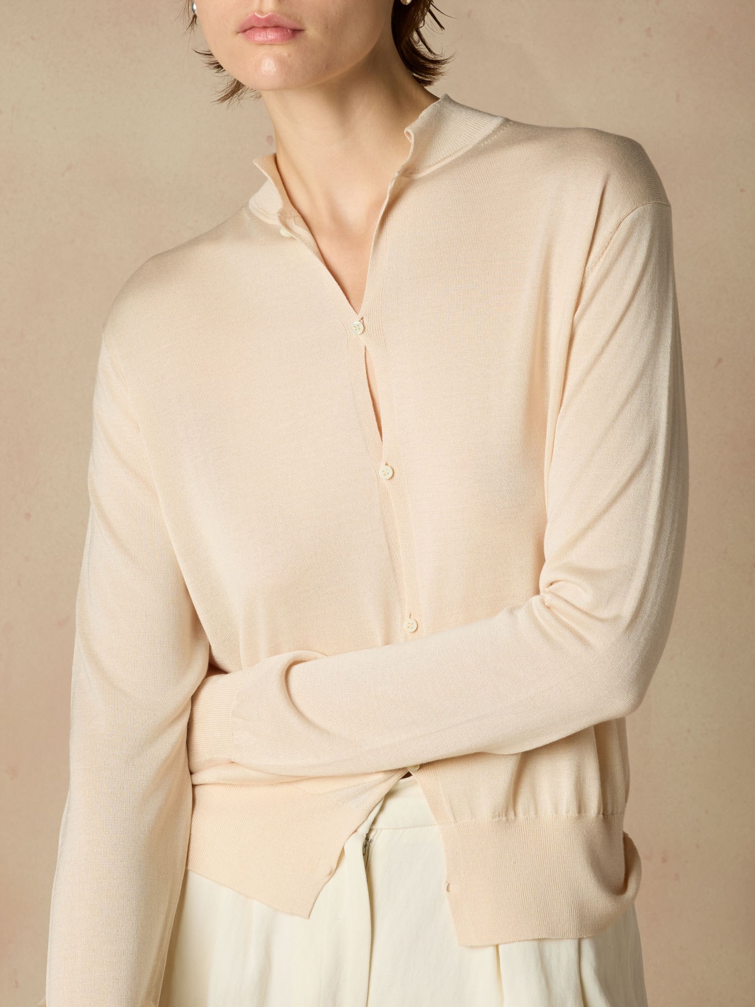 Ballantyne CARDIGAN IN MISTO LANA FINEZZA 5 - COD. B1K323 5W137 94013